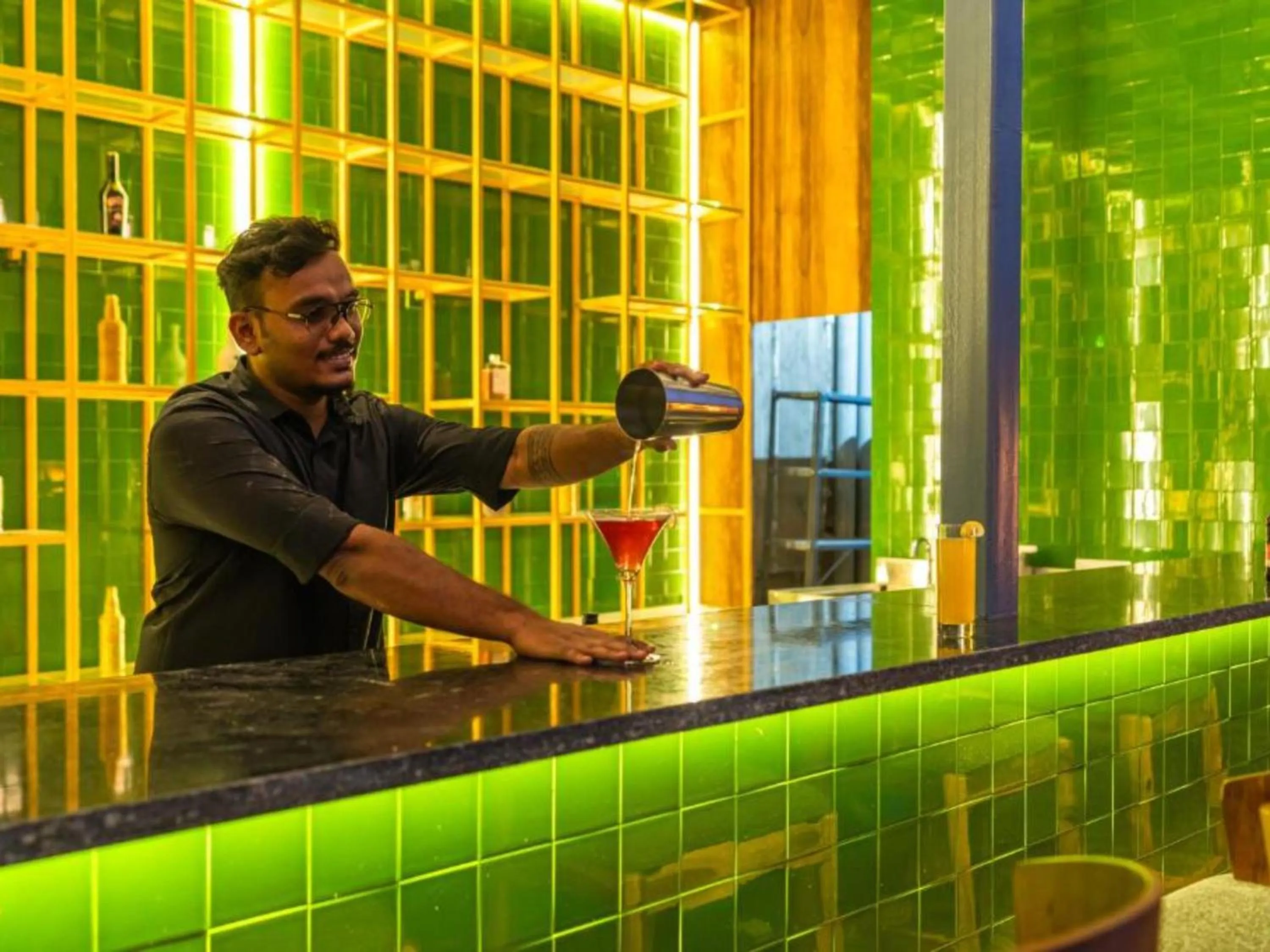 People in The Hosteller Goa, Mandrem