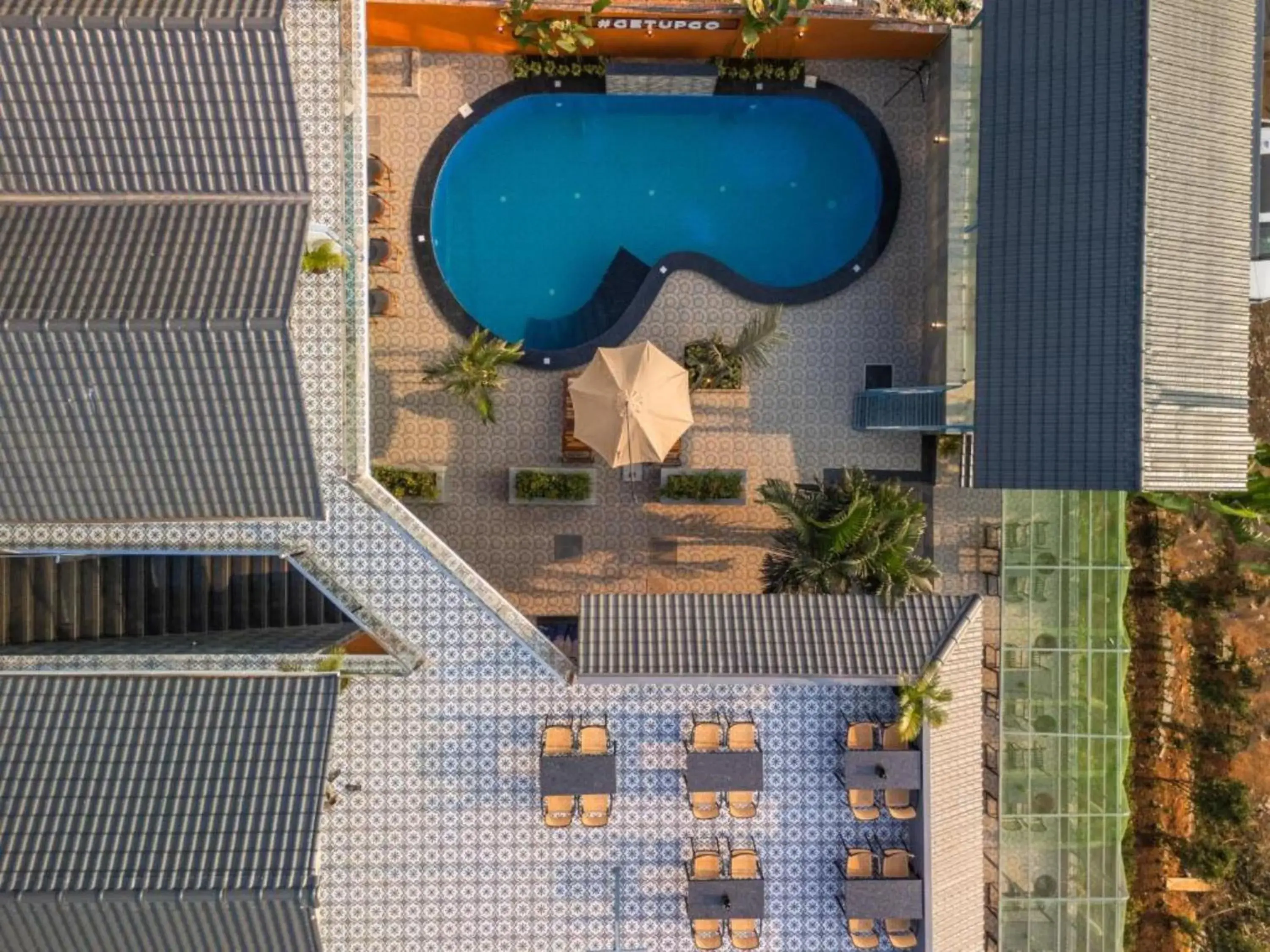 Property building in The Hosteller Goa, Mandrem Property building in The Hosteller Goa, Mandrem