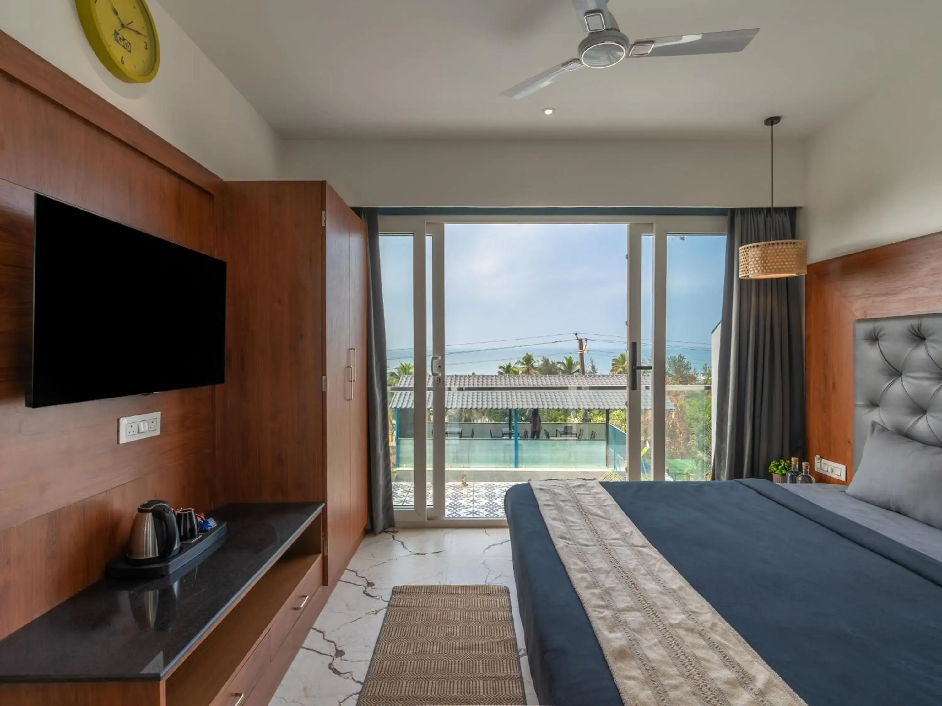 View (from property/room), Bed in The Hosteller Goa, Mandrem View (from property/room), Bed in The Hosteller Goa, Mandrem