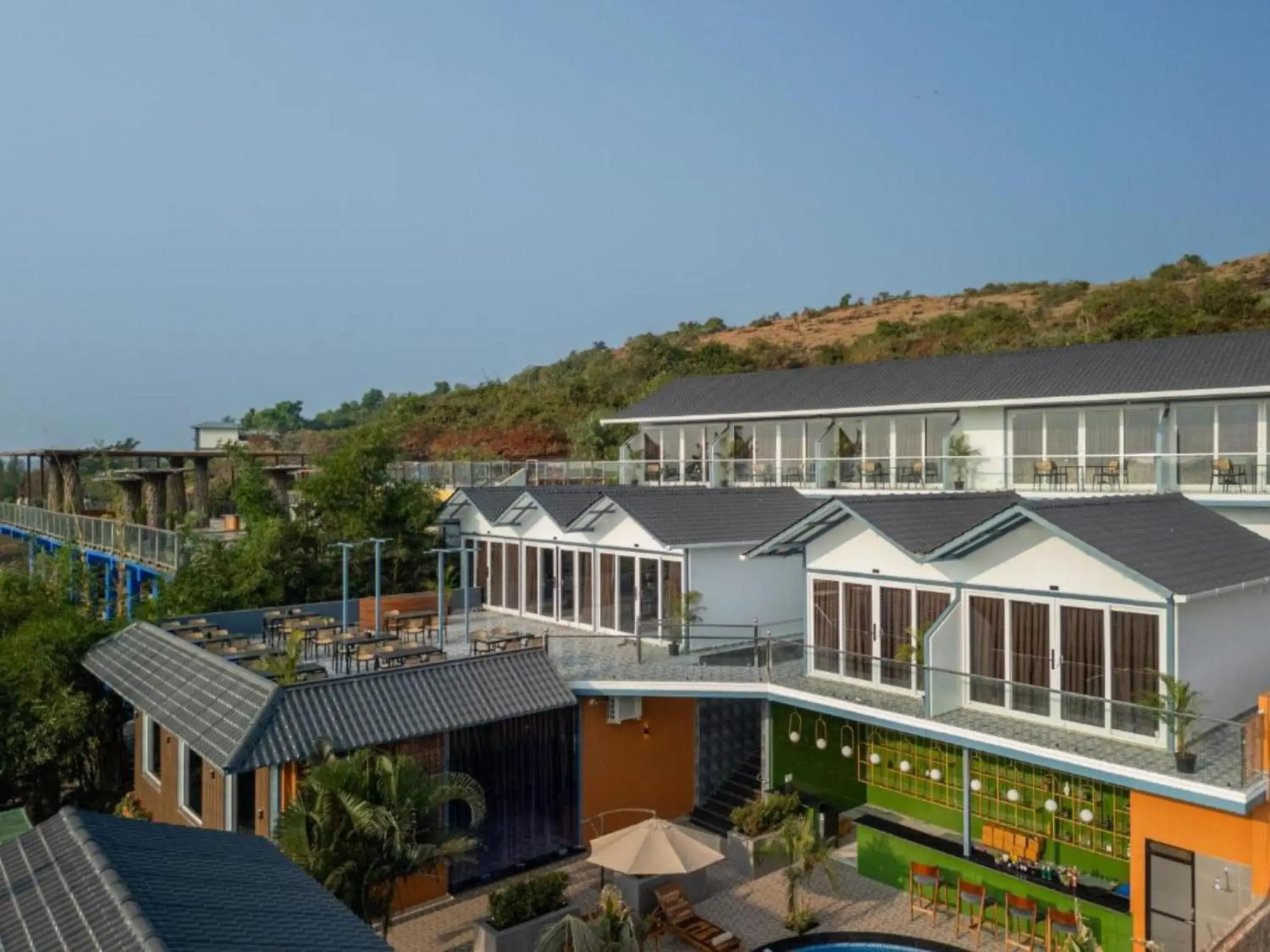 Property building in The Hosteller Goa, Mandrem Property building in The Hosteller Goa, Mandrem