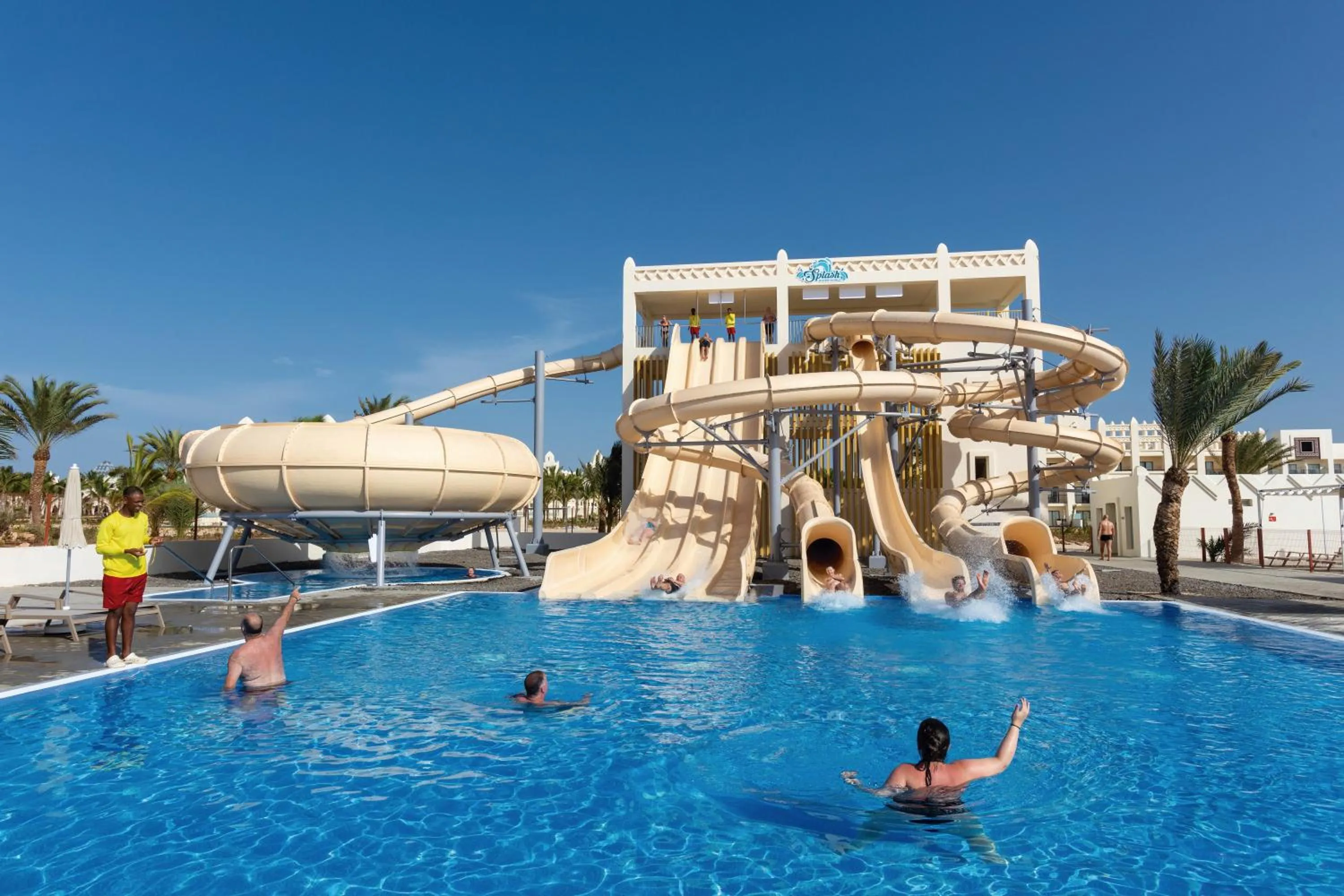 Aqua park in Hotel Riu Palace Boavista - All Inclusive