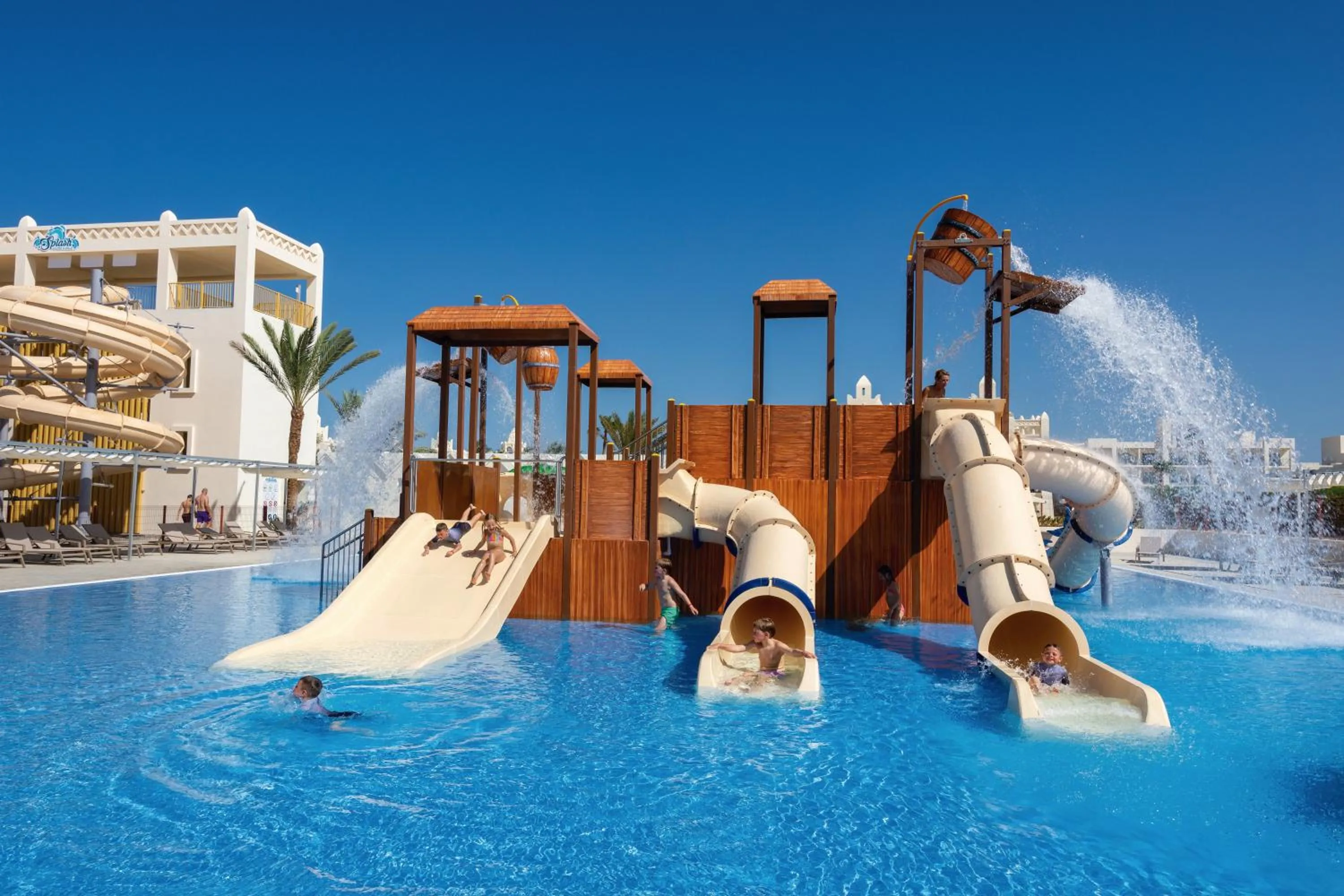 Aqua park in Hotel Riu Palace Boavista - All Inclusive