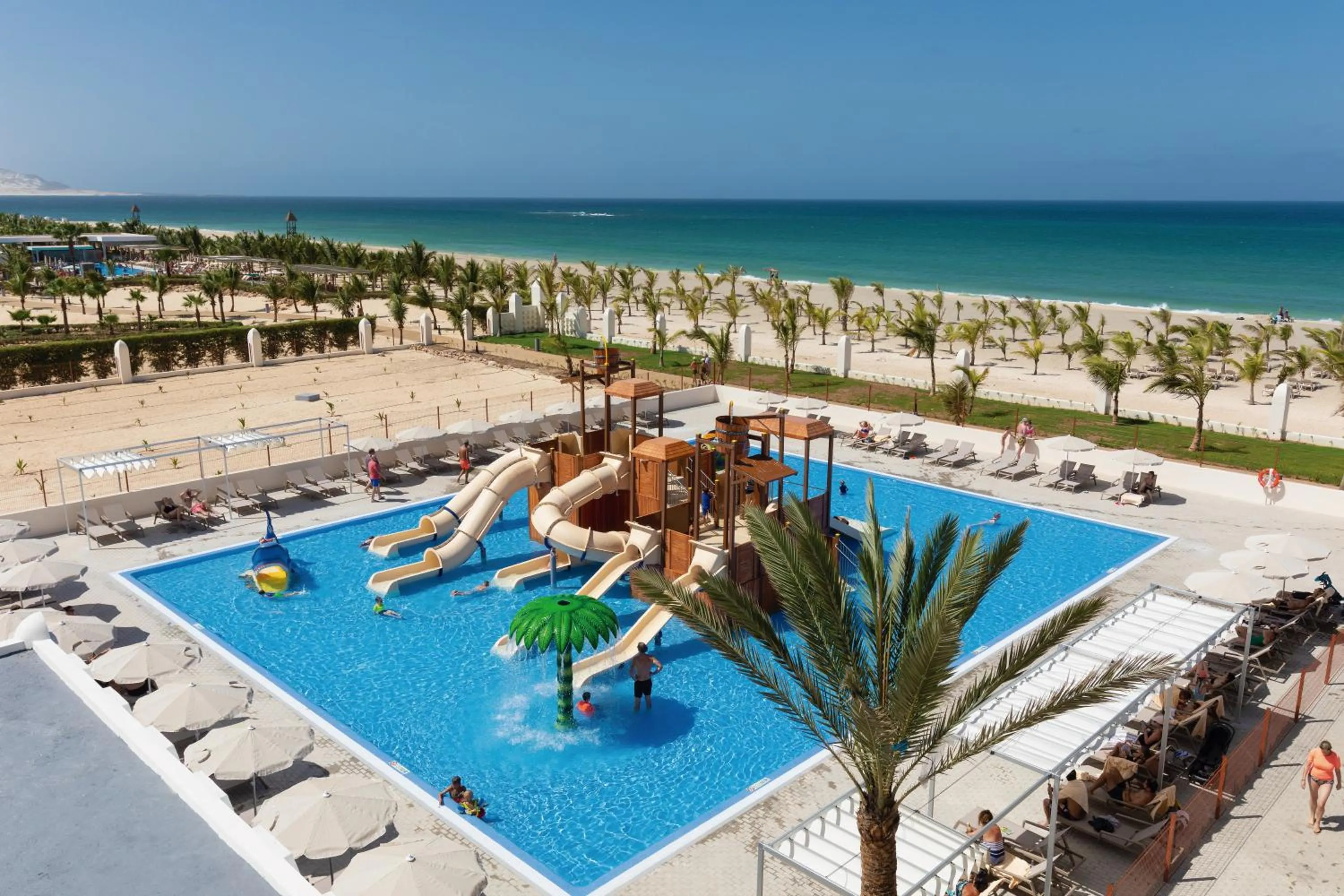 Aqua park in Hotel Riu Palace Boavista - All Inclusive