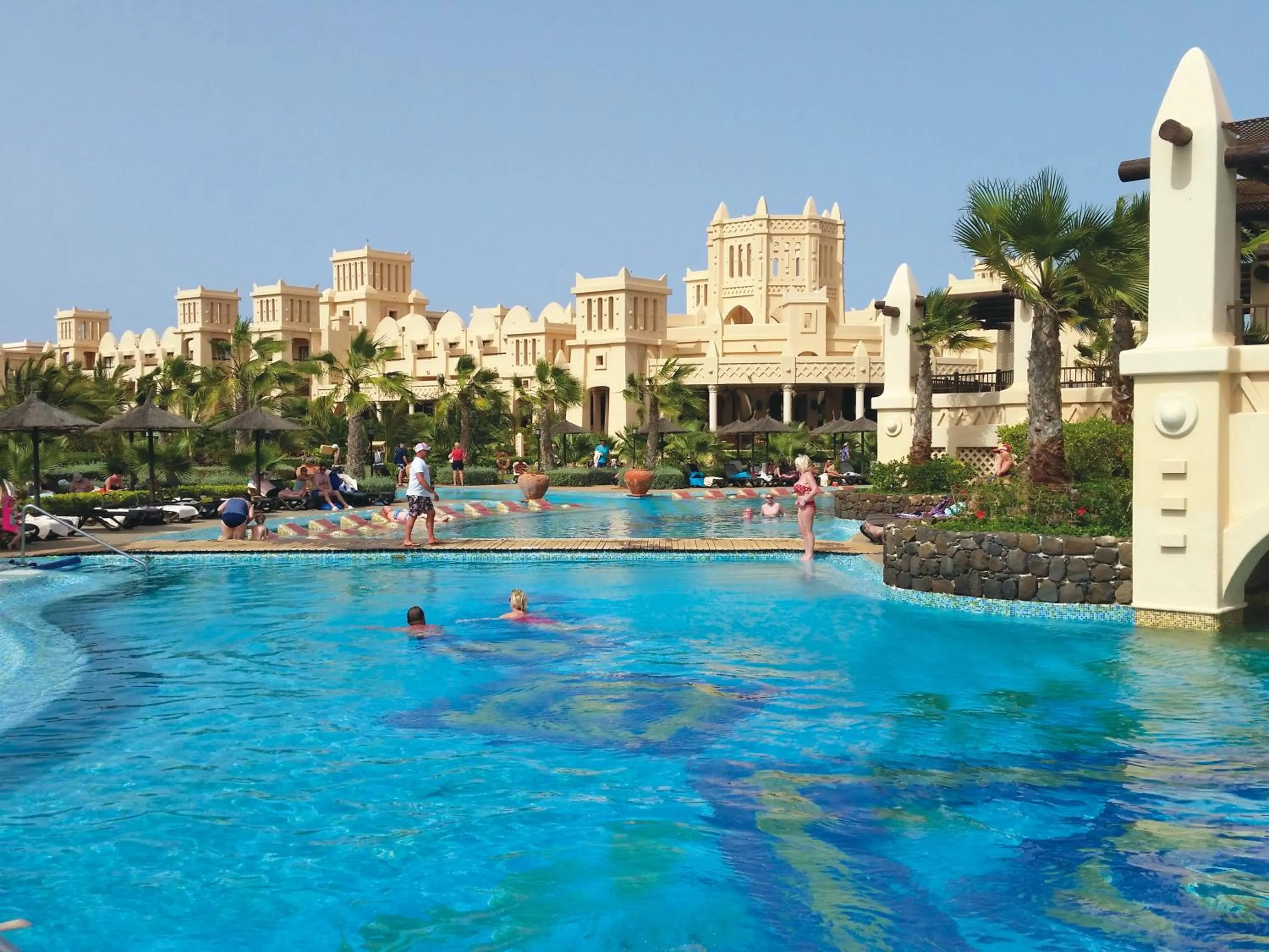 Swimming pool in Hotel Riu Touareg - All Inclusive