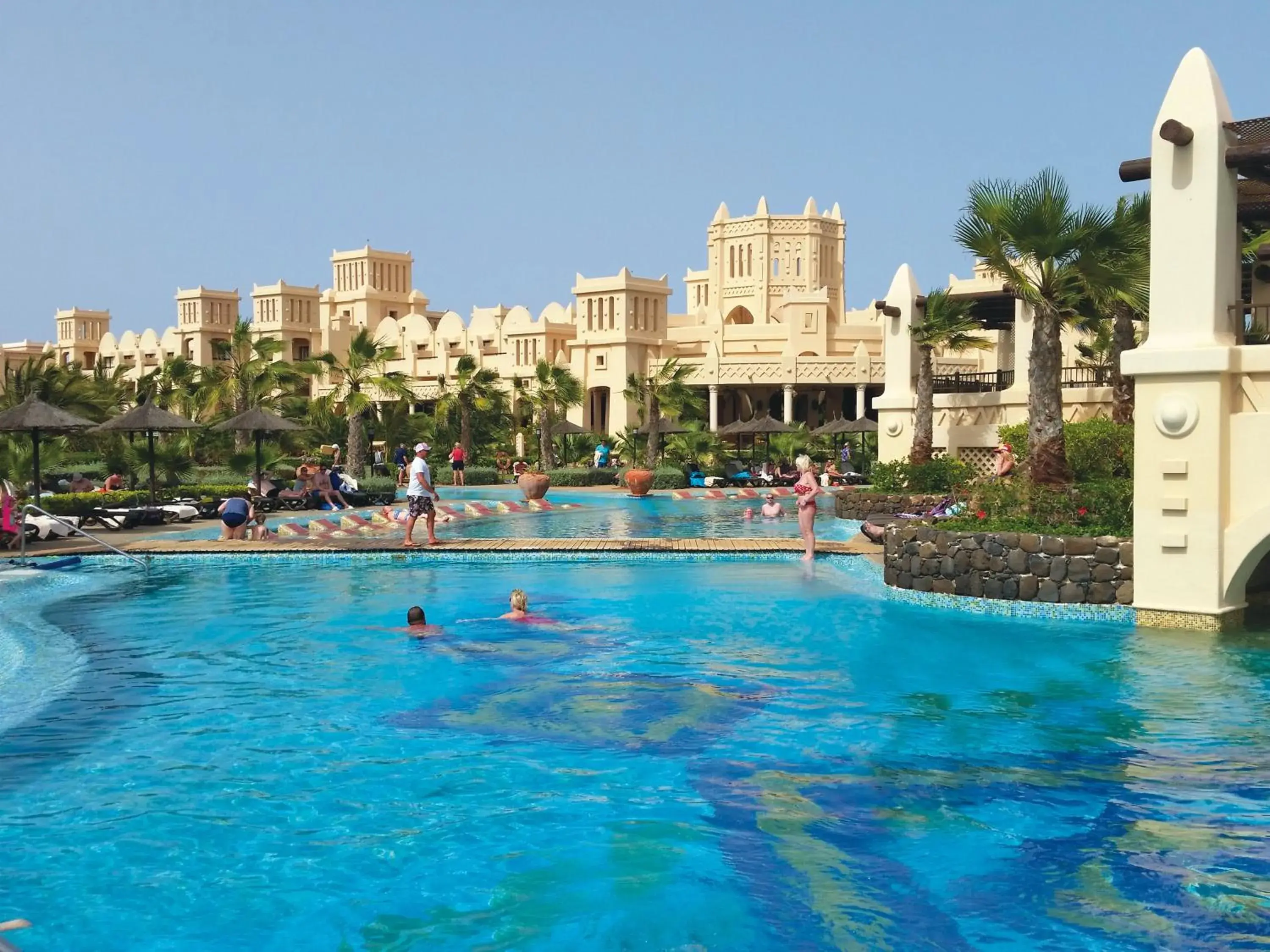 Swimming pool in Hotel Riu Touareg - All Inclusive Swimming pool in Hotel Riu Touareg - All Inclusive