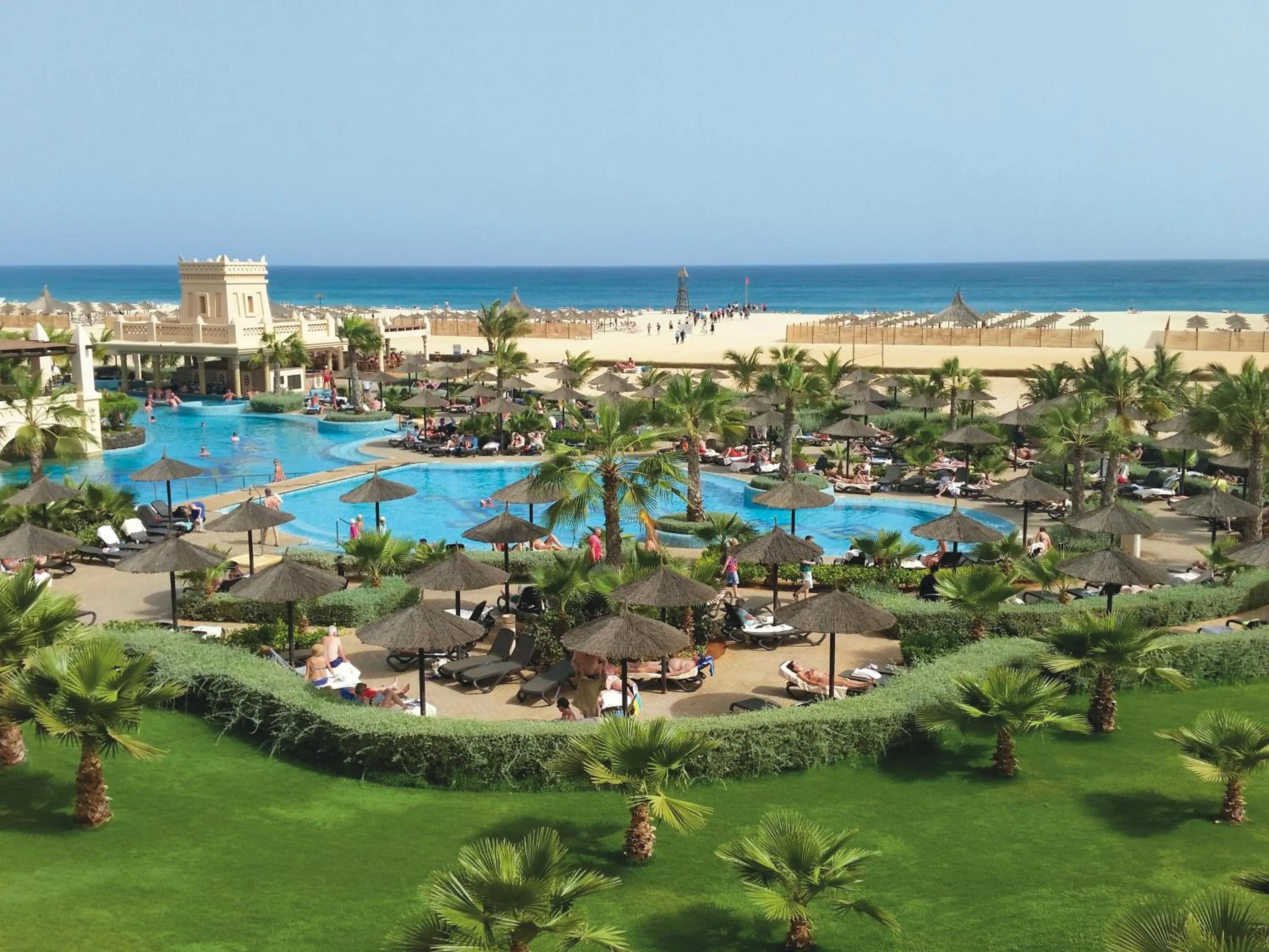 Bird's eye view in Hotel Riu Touareg - All Inclusive