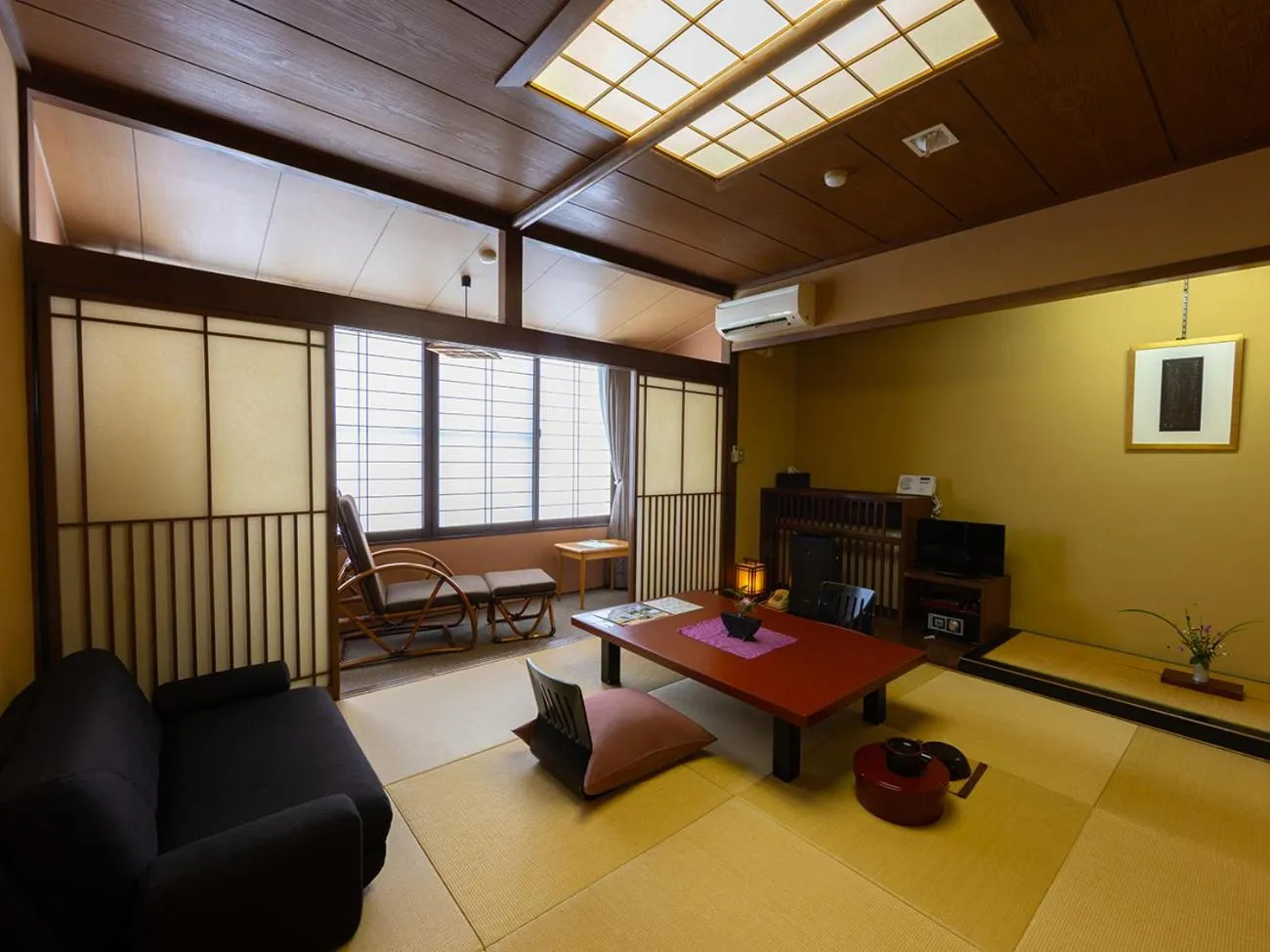 Photo of the whole room in Saikatei Jidaiya