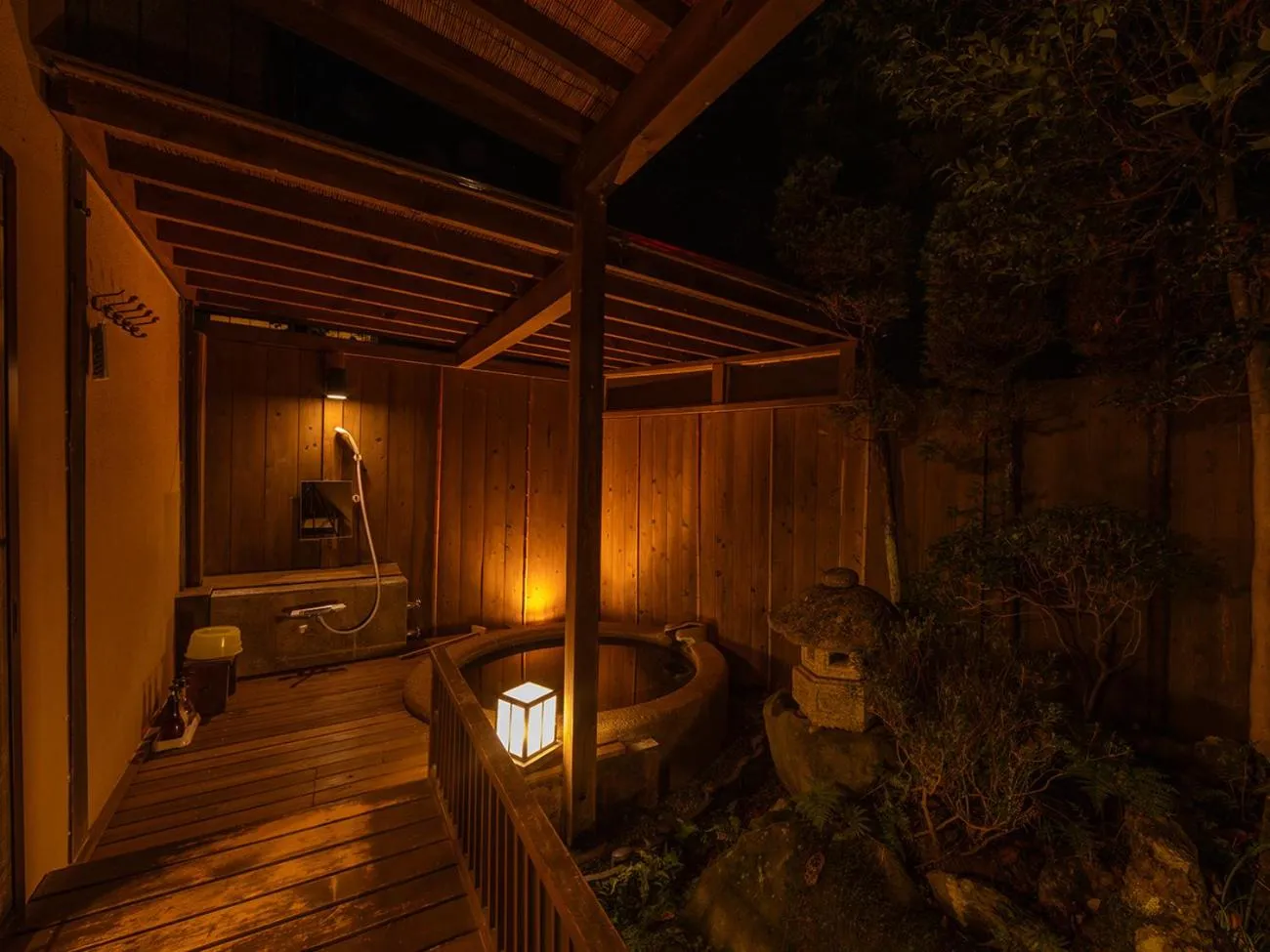 Open Air Bath in Saikatei Jidaiya