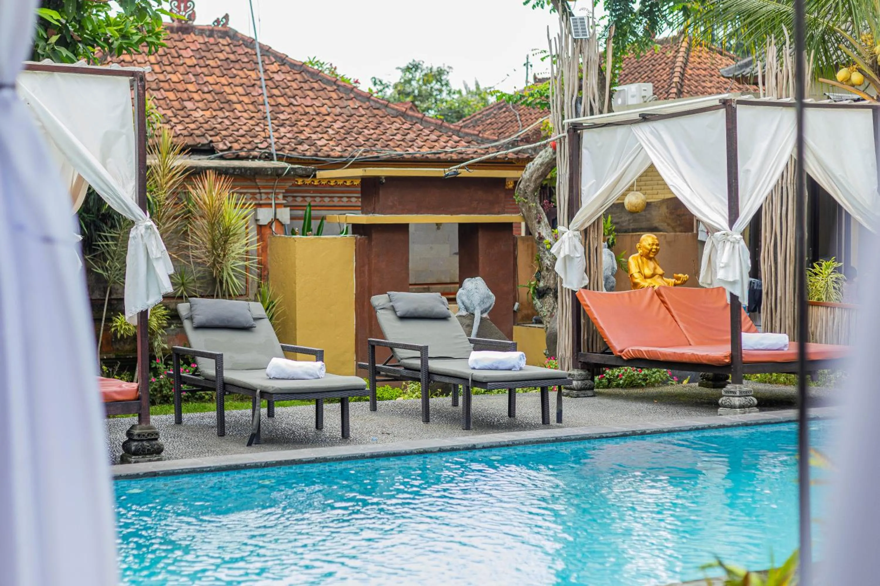 Swimming pool in Pondok Kutuh Guest House