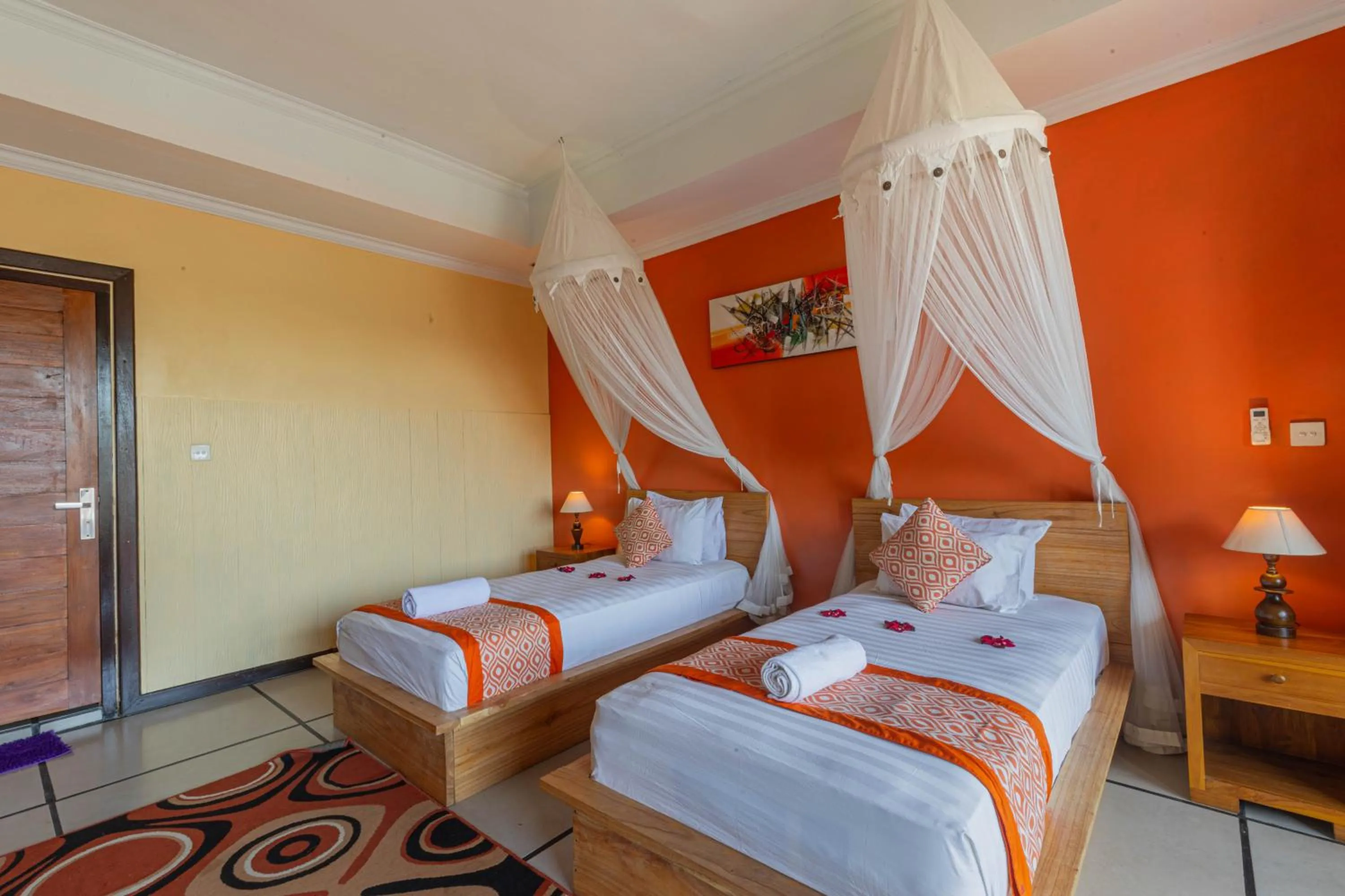 Bedroom, Bed in Pondok Kutuh Guest House