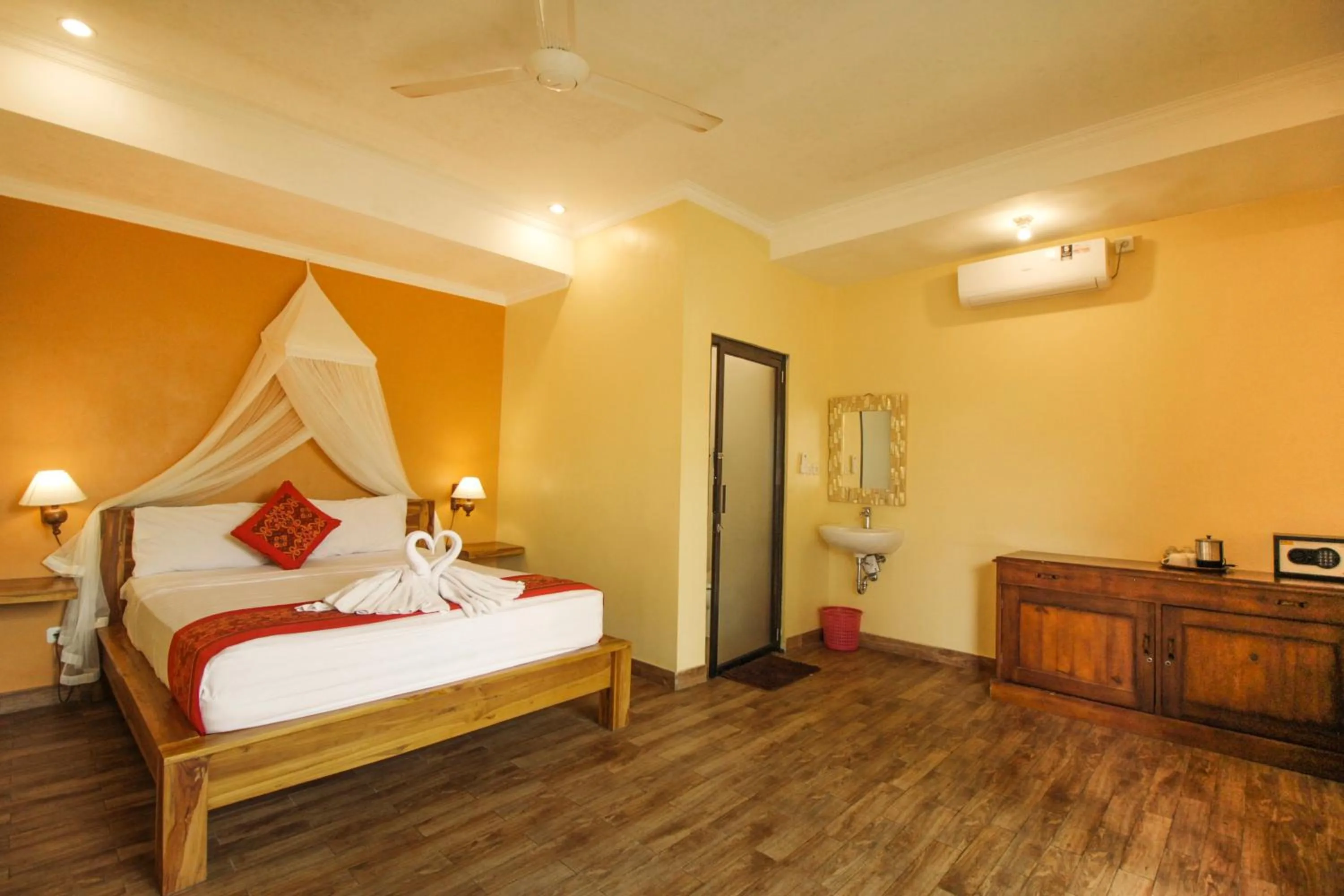 Bed in Pondok Kutuh Guest House