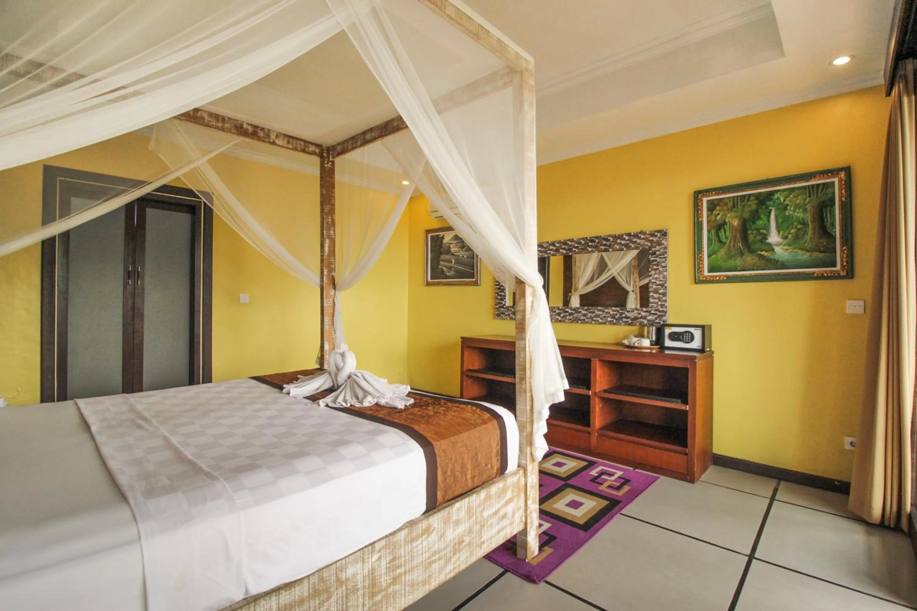 Bed in Pondok Kutuh Guest House