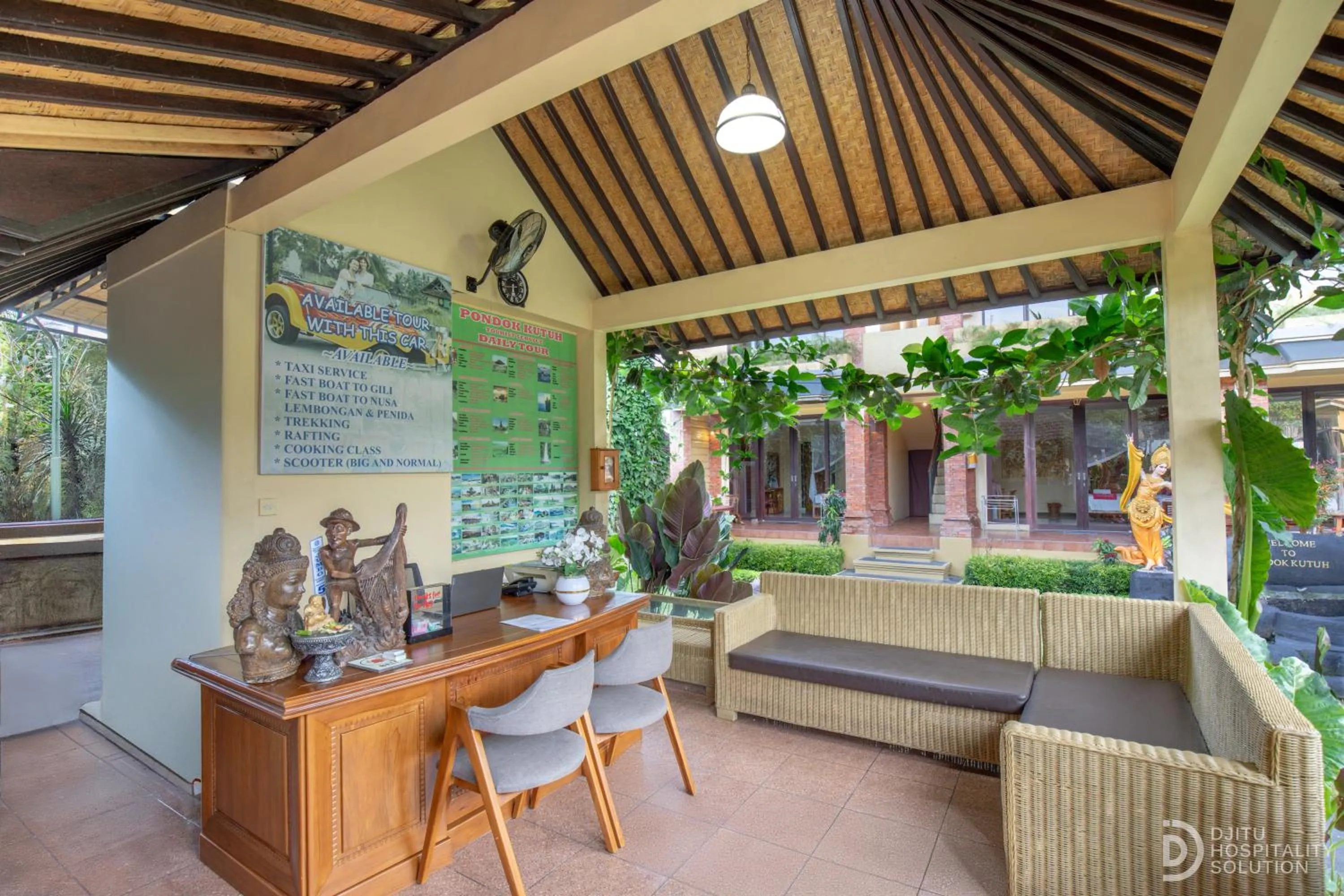 Lobby or reception in Pondok Kutuh Guest House