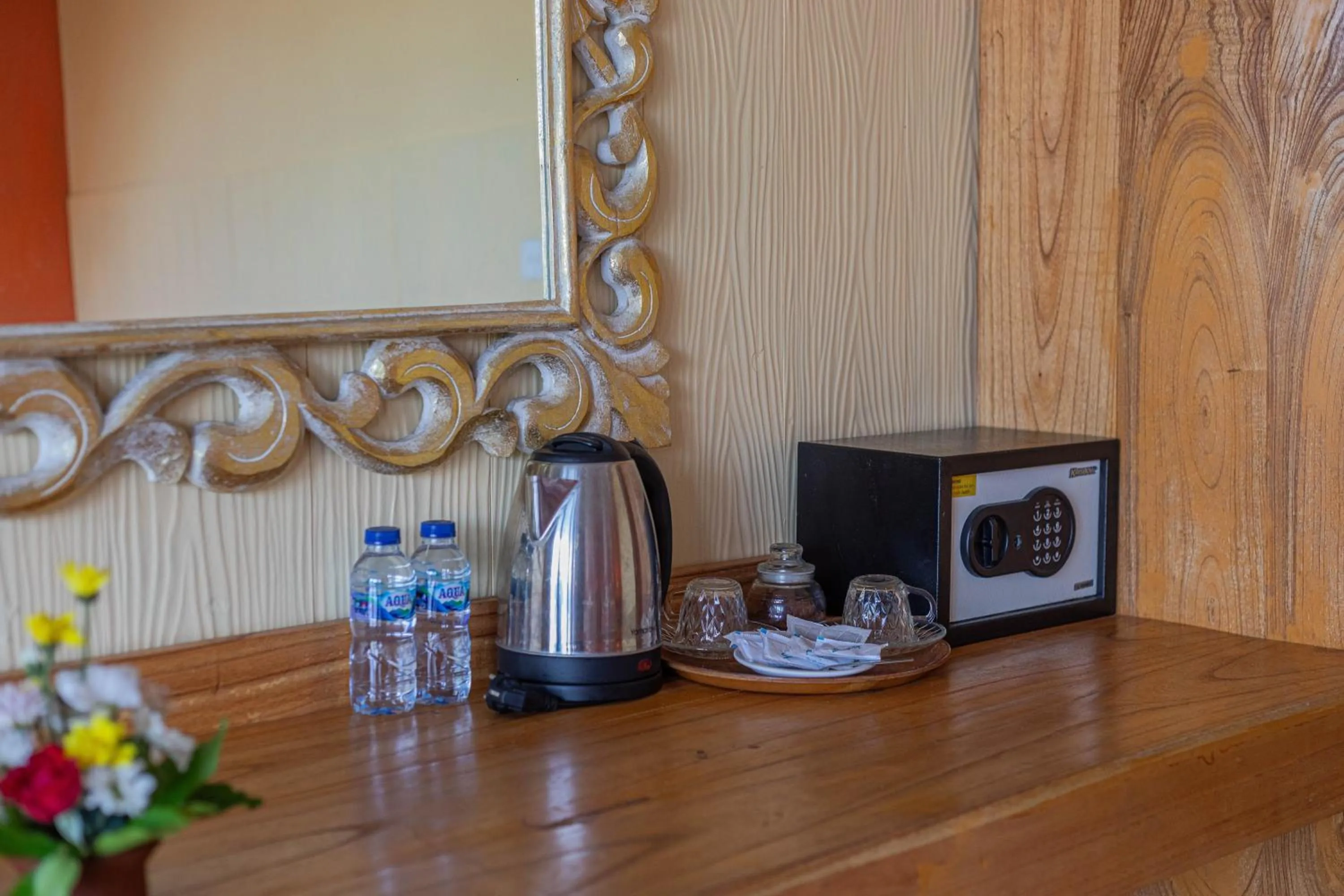 Coffee/tea facilities in Pondok Kutuh Guest House