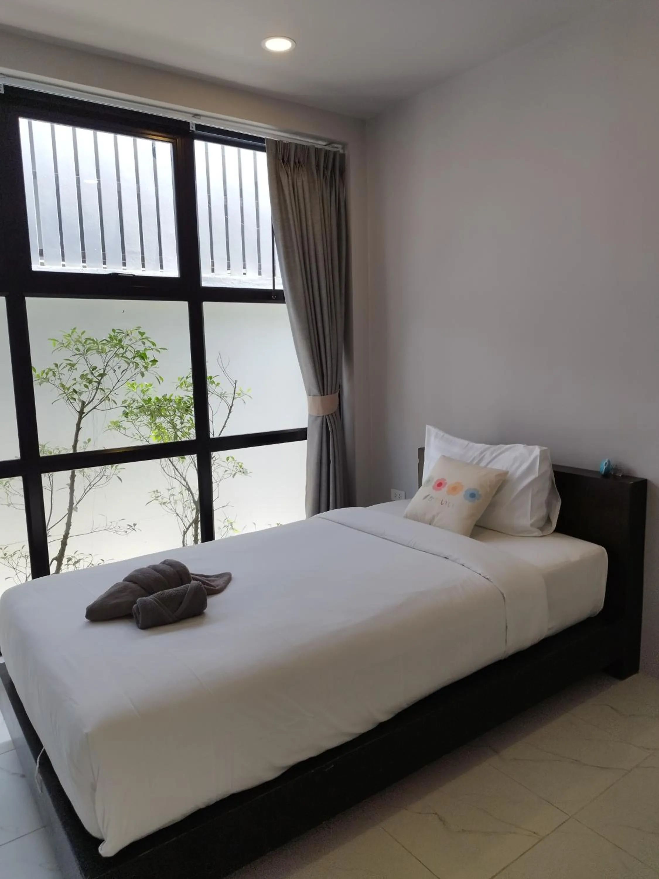 Bed in Seava House Ao-Nang Krabi