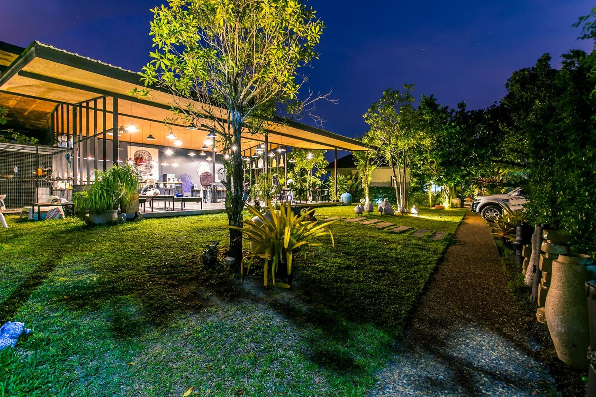 Garden in Seava House Ao-Nang Krabi