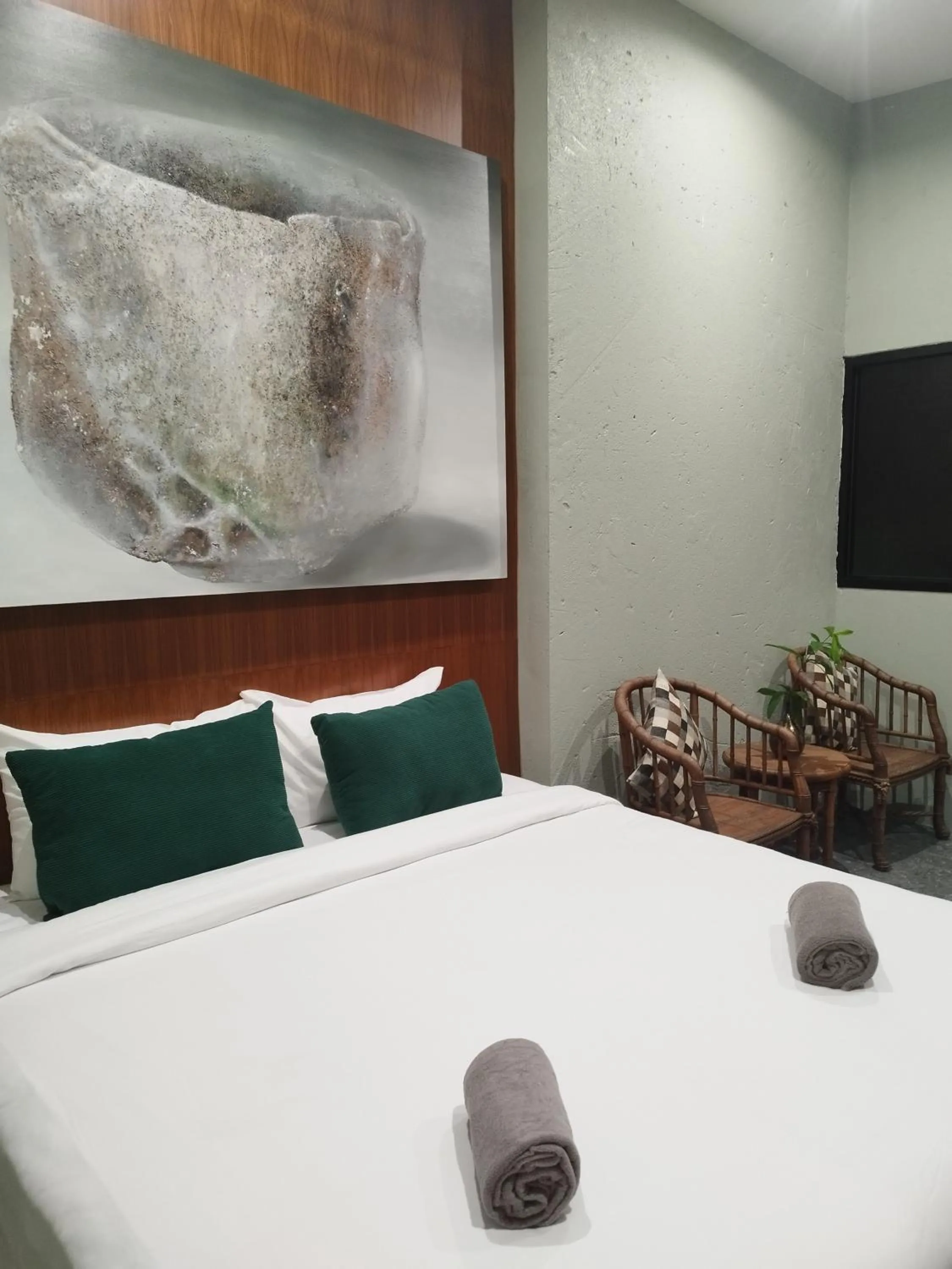 Bed in Seava House Ao-Nang Krabi