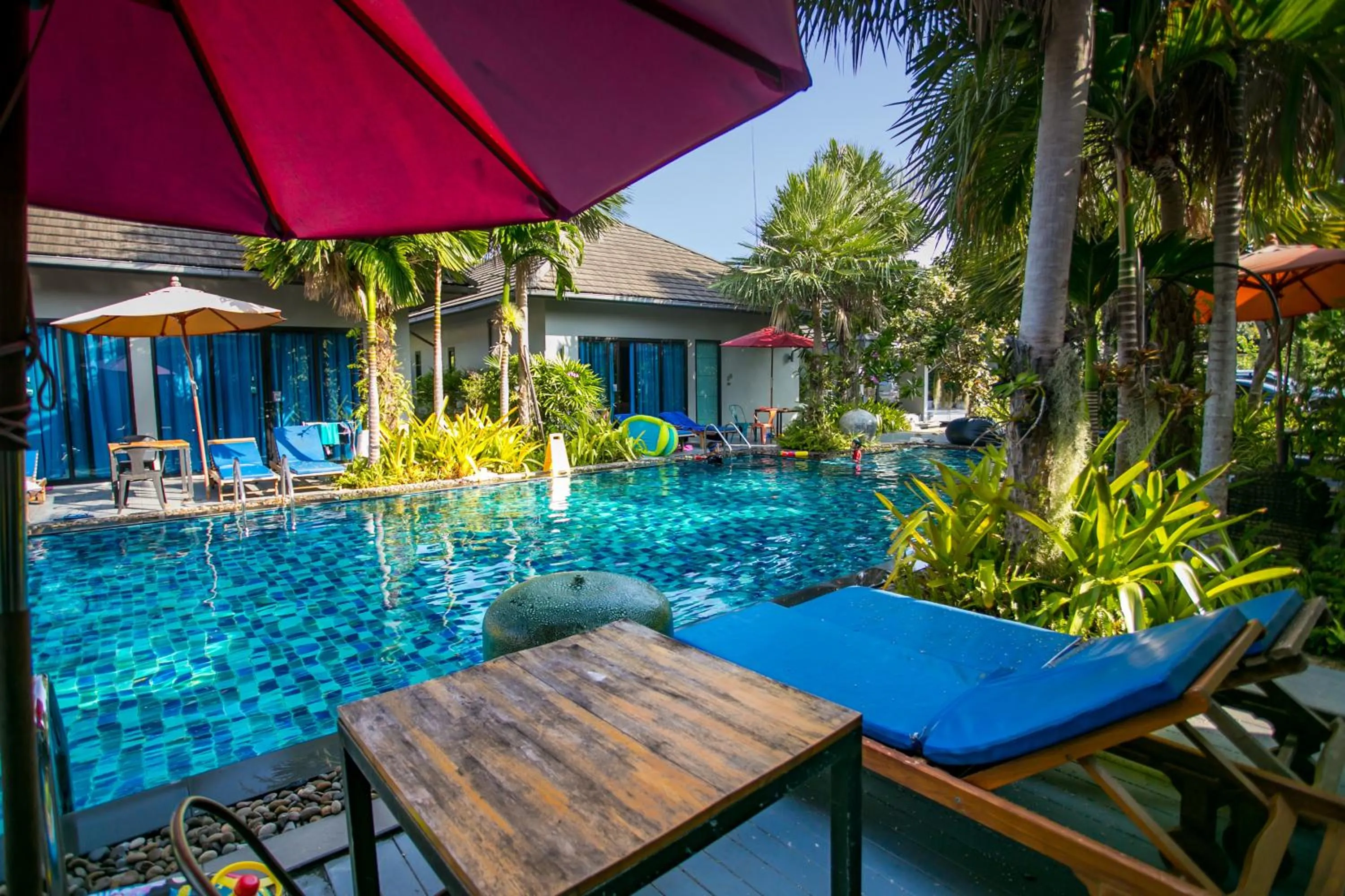 Swimming pool in Seava House Ao-Nang Krabi