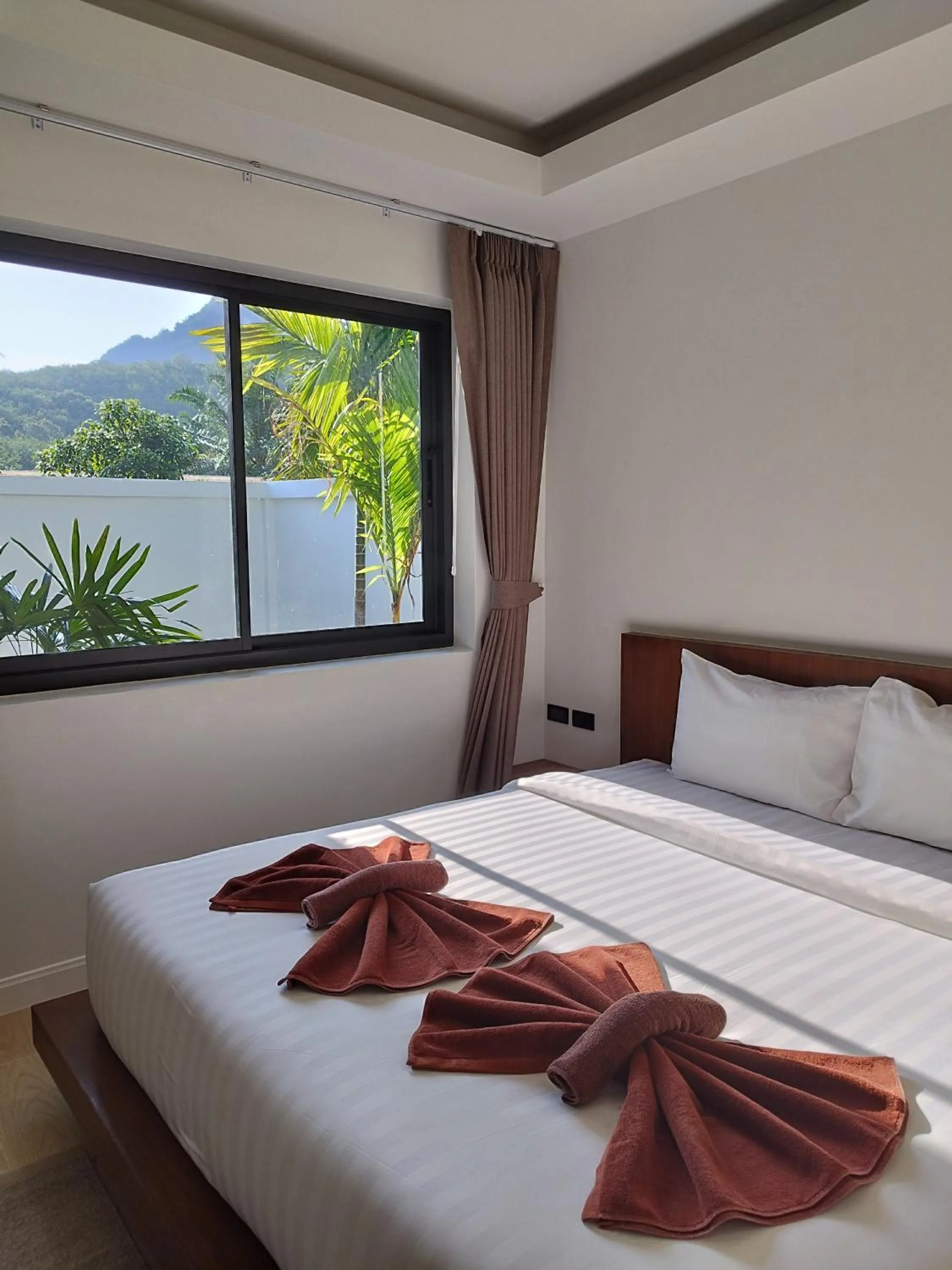 Bed in Seava House Ao-Nang Krabi