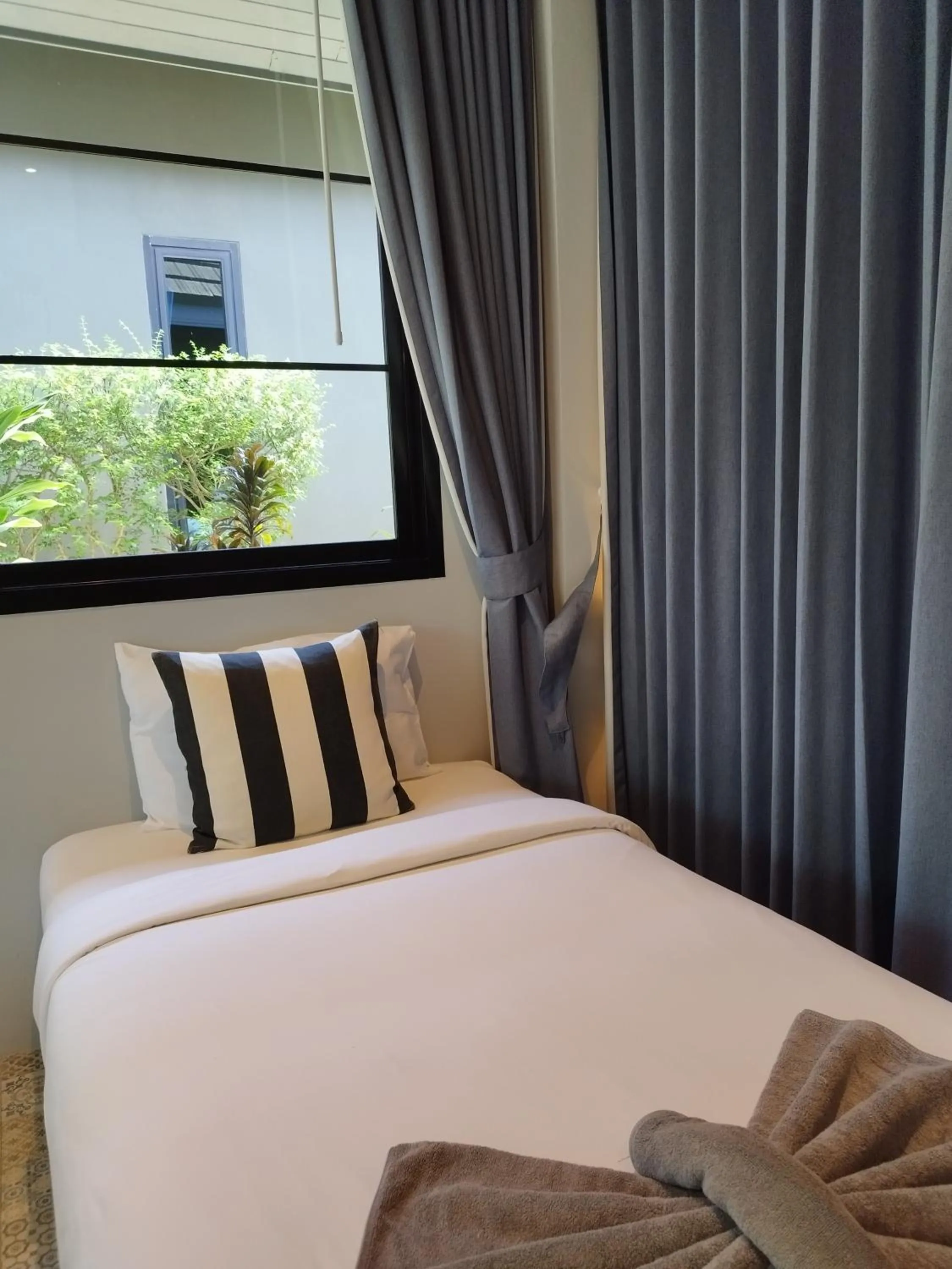 Bed in Seava House Ao-Nang Krabi
