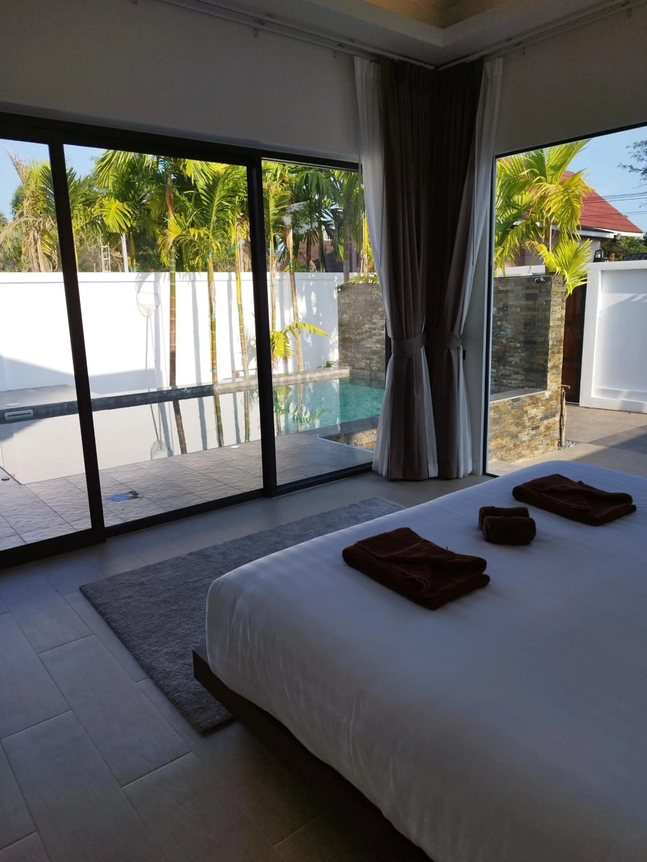 Bed in Seava House Ao-Nang Krabi