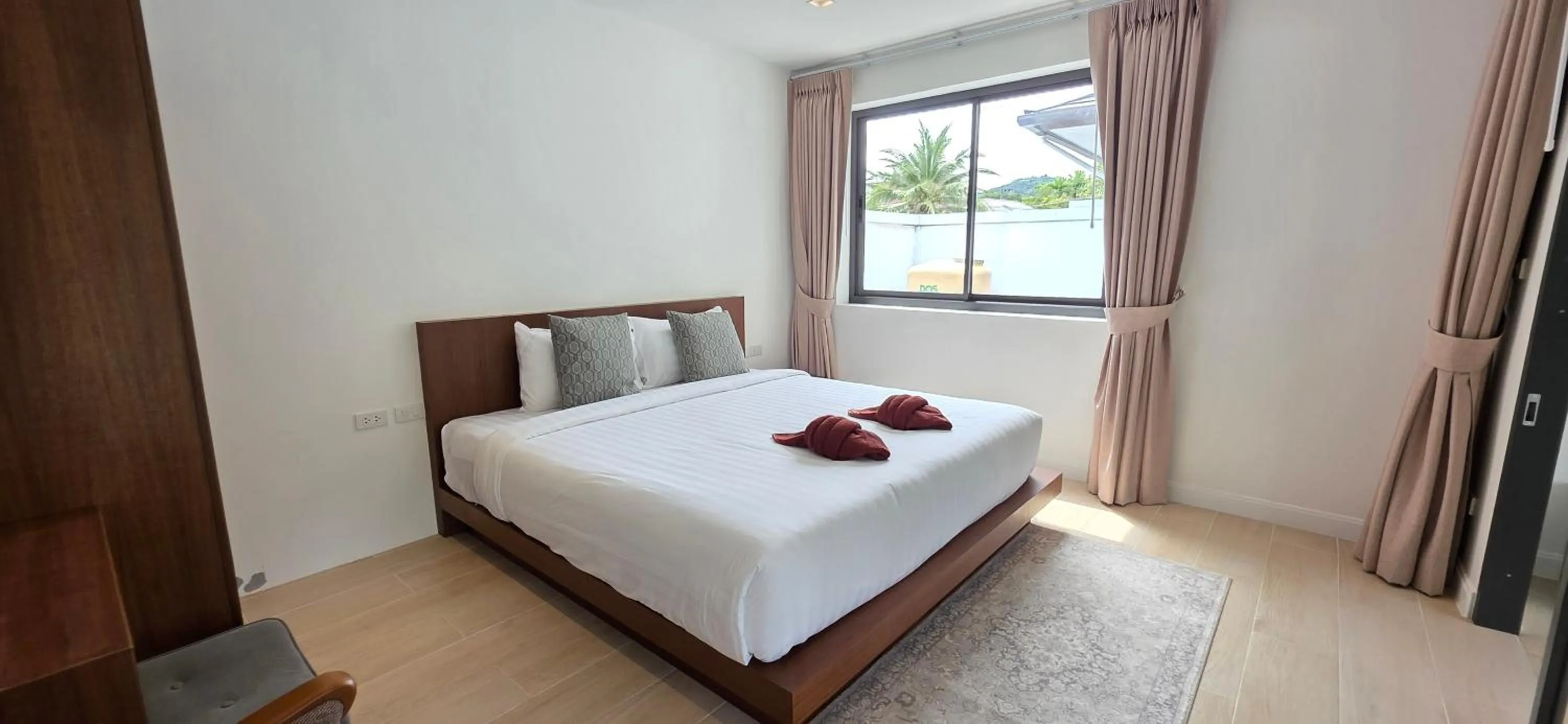 Bed in Seava House Ao-Nang Krabi