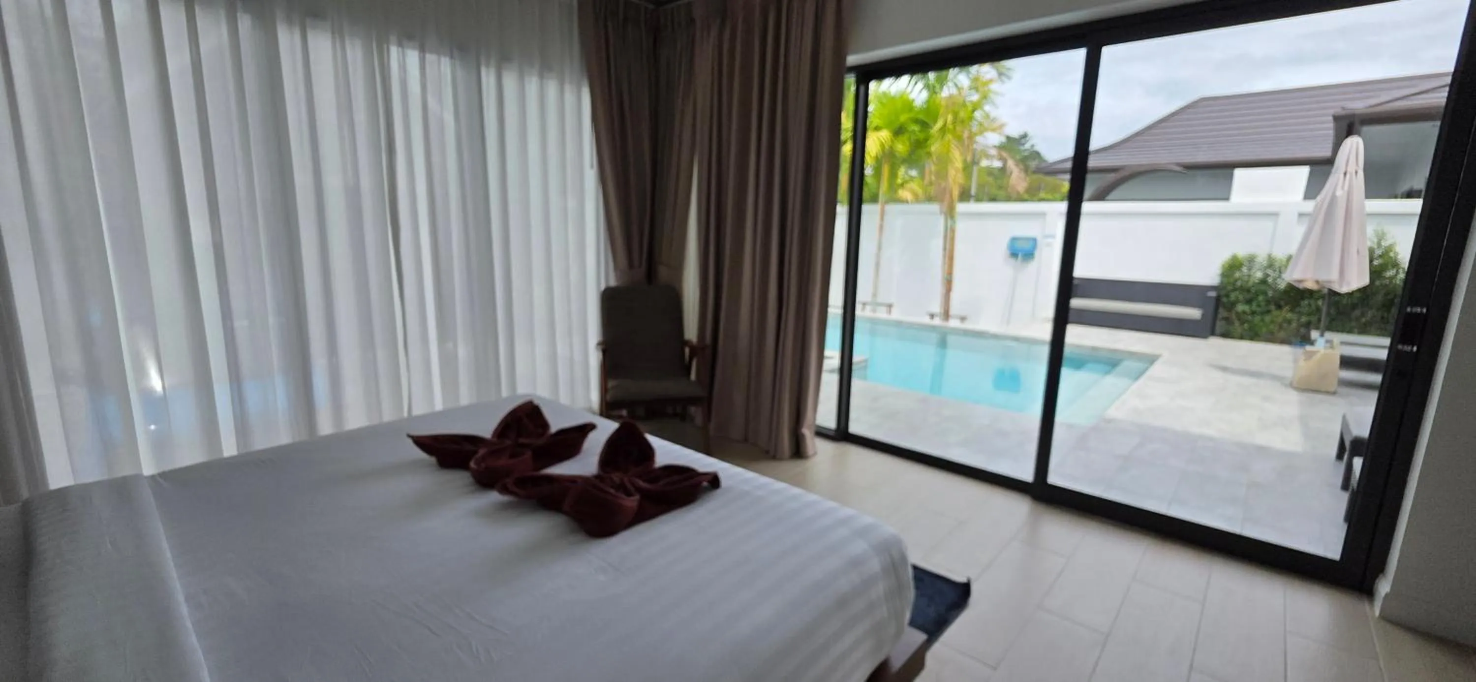 Bed in Seava House Ao-Nang Krabi