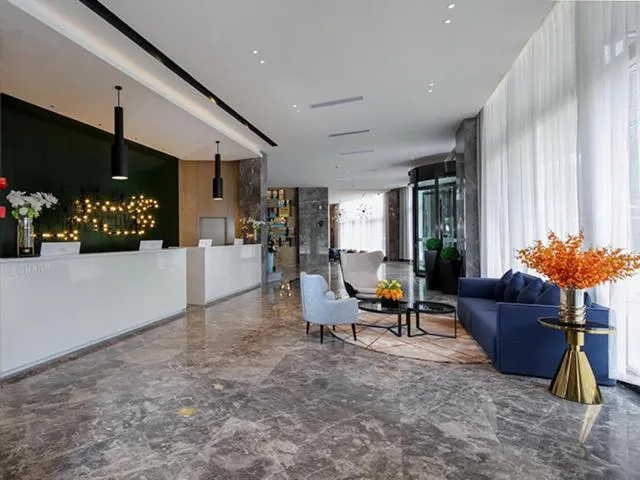 Lobby or reception in Echarm Hotel Mile Branch