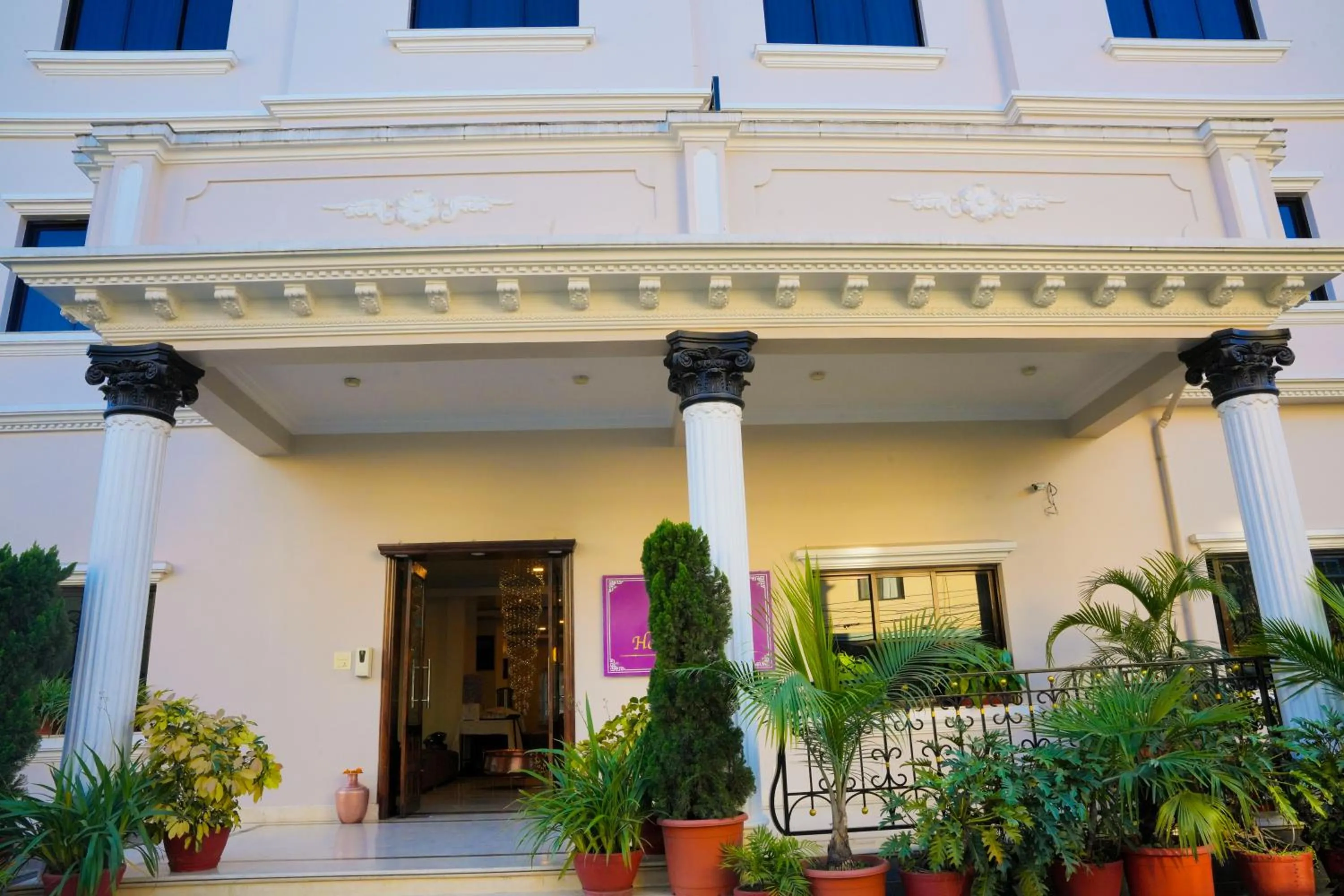 Facade/entrance in Hotel Harmika - Boudha, Kathmandu