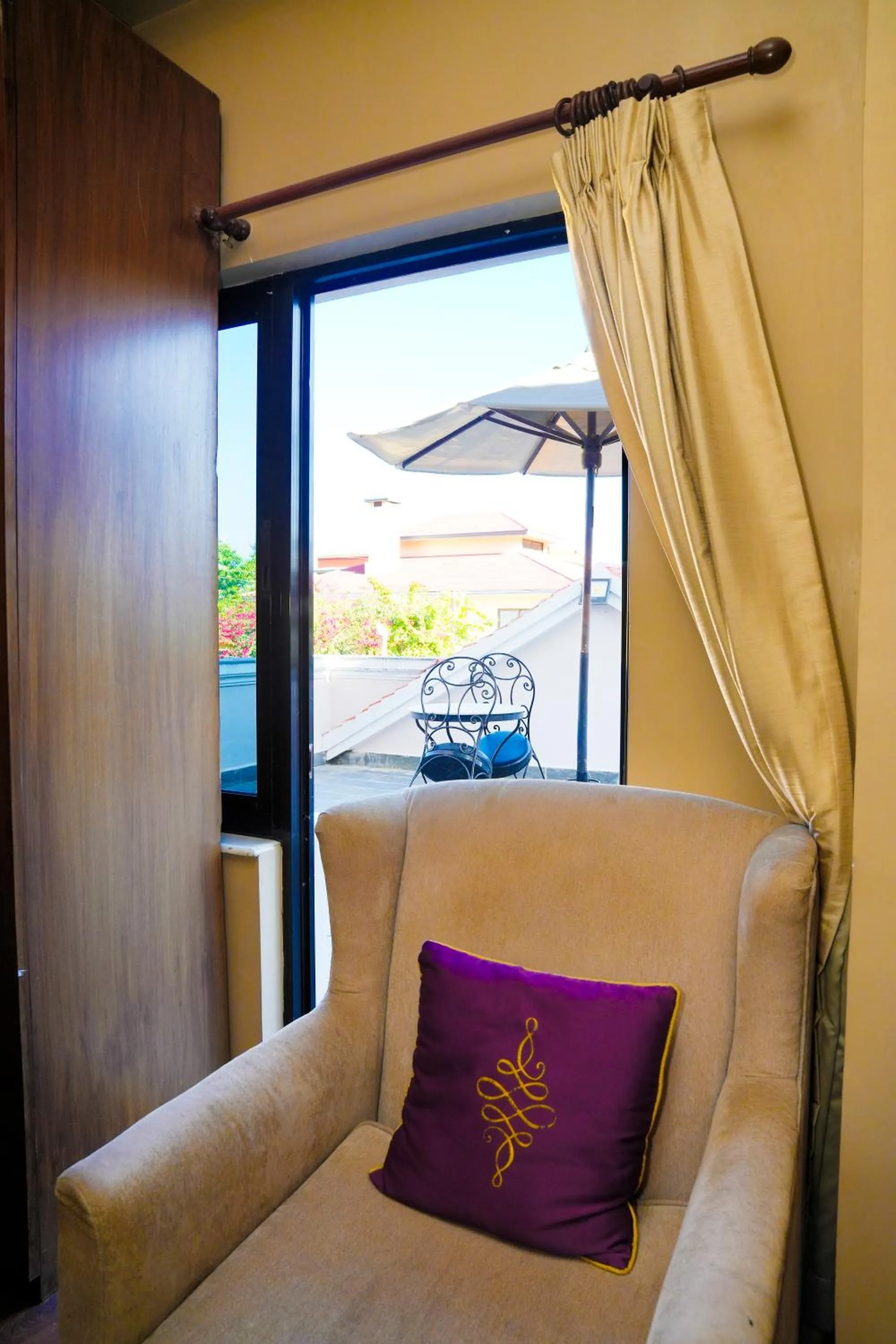 Balcony/Terrace in Hotel Harmika - Boudha, Kathmandu