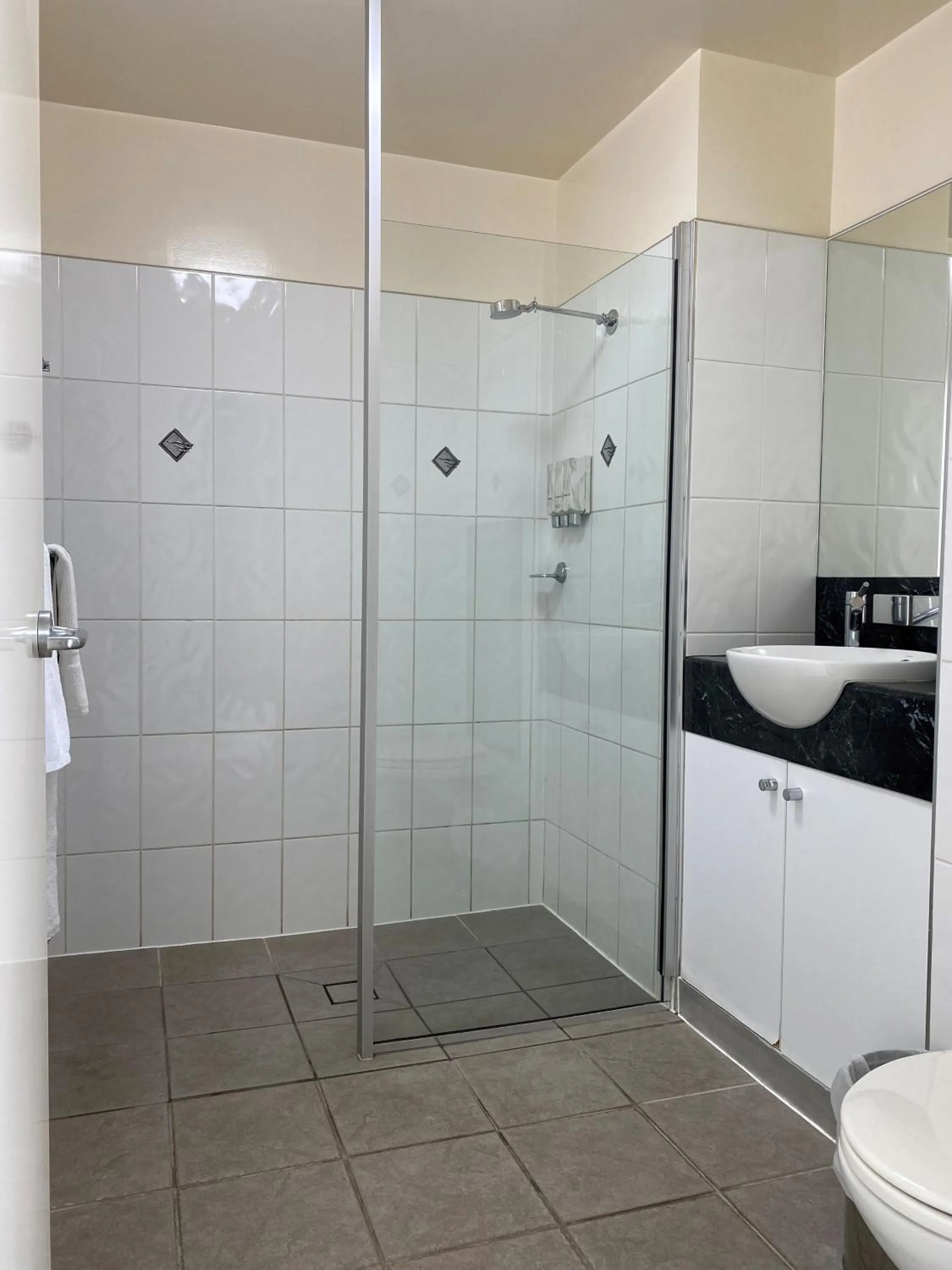 Bathroom in Country Roads Motor Inn Dysart