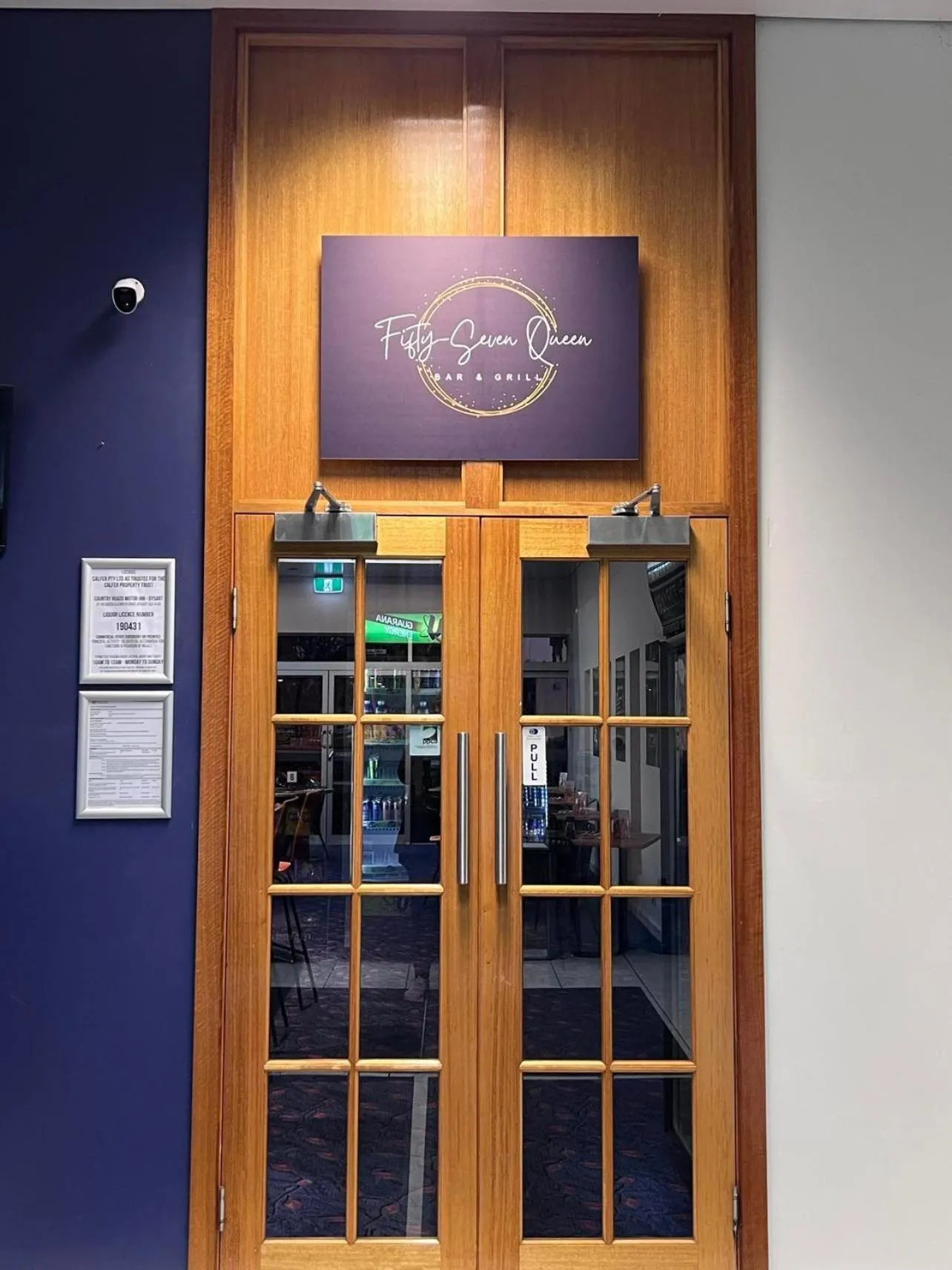 Restaurant/places to eat in Country Roads Motor Inn Dysart