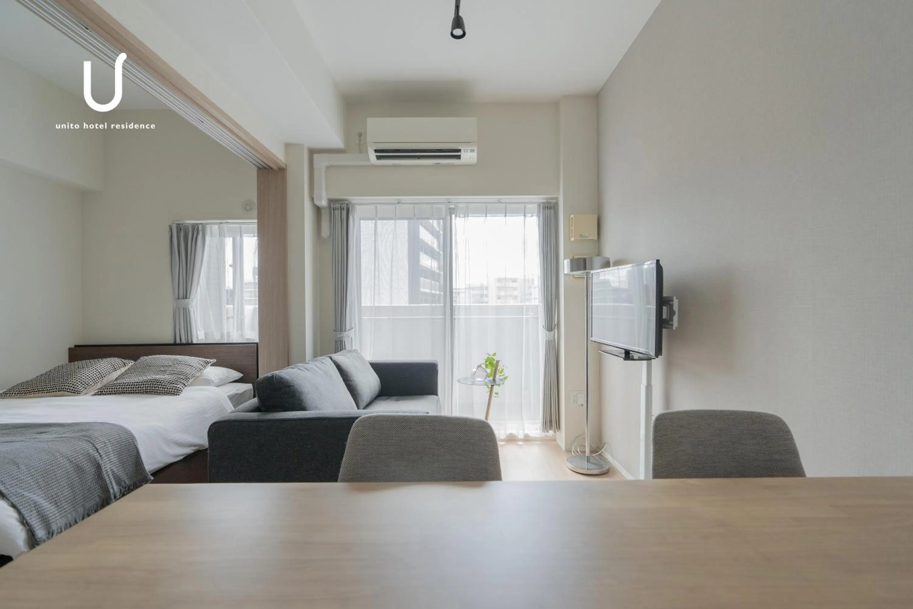 Bed in Hotel Residence unito NAMBA Motomachi