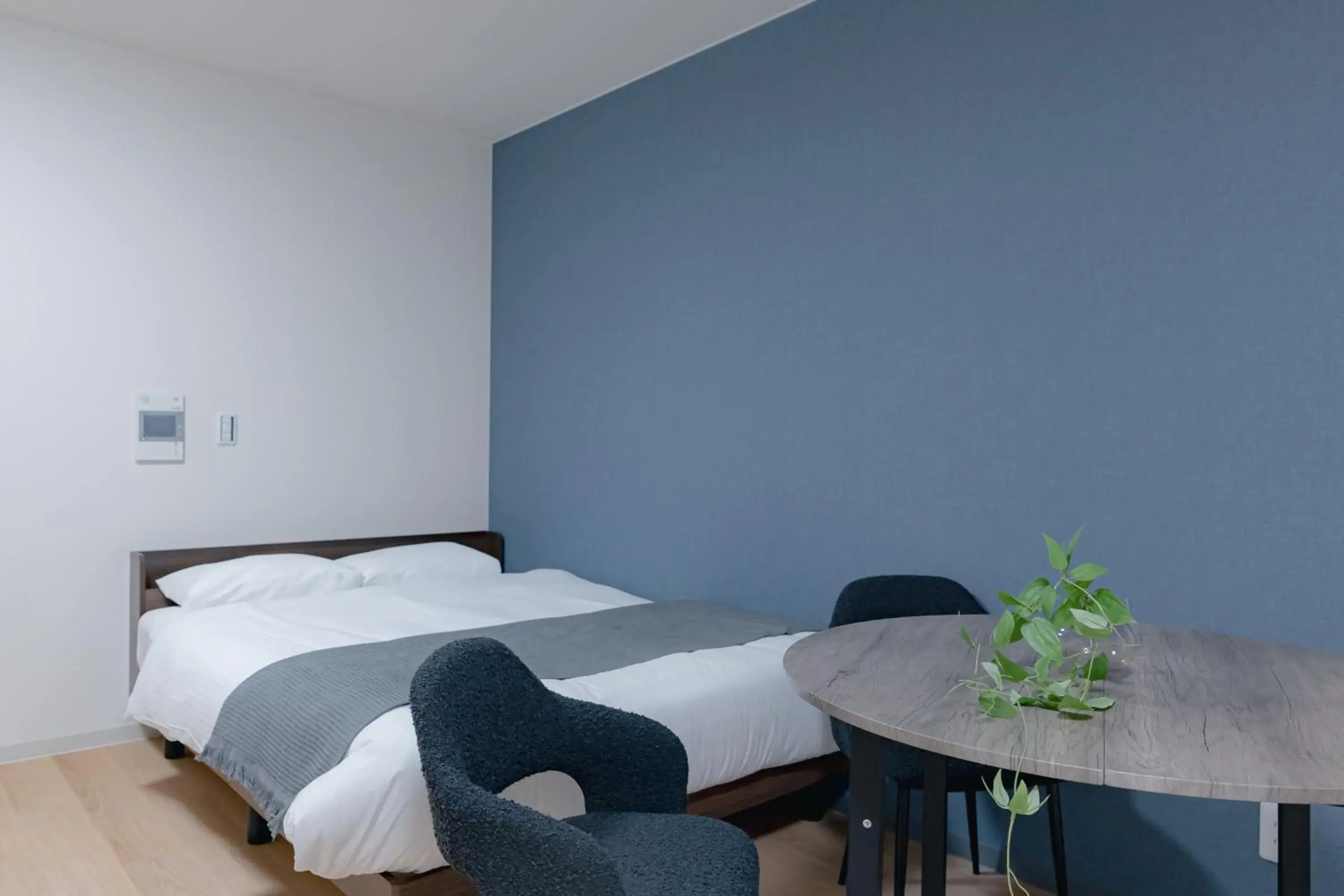 Bed in Hotel Residence unito NAMBA Motomachi Bed in Hotel Residence unito NAMBA Motomachi