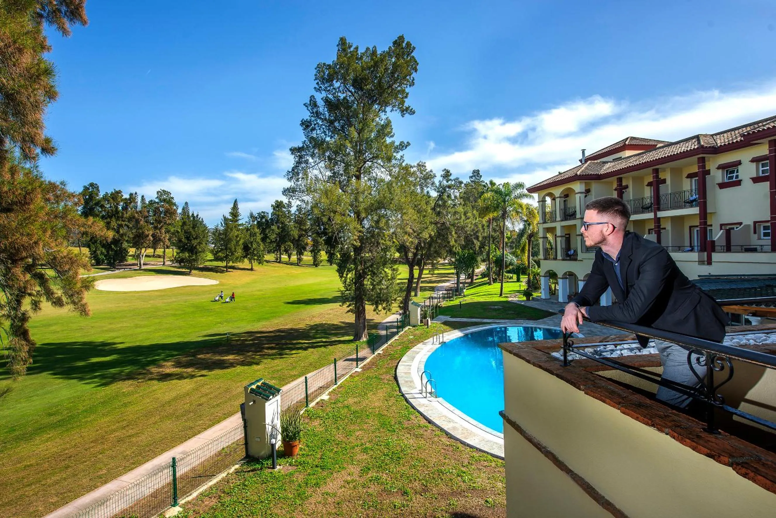 Garden view in Hotel Boutique Tamisa Golf