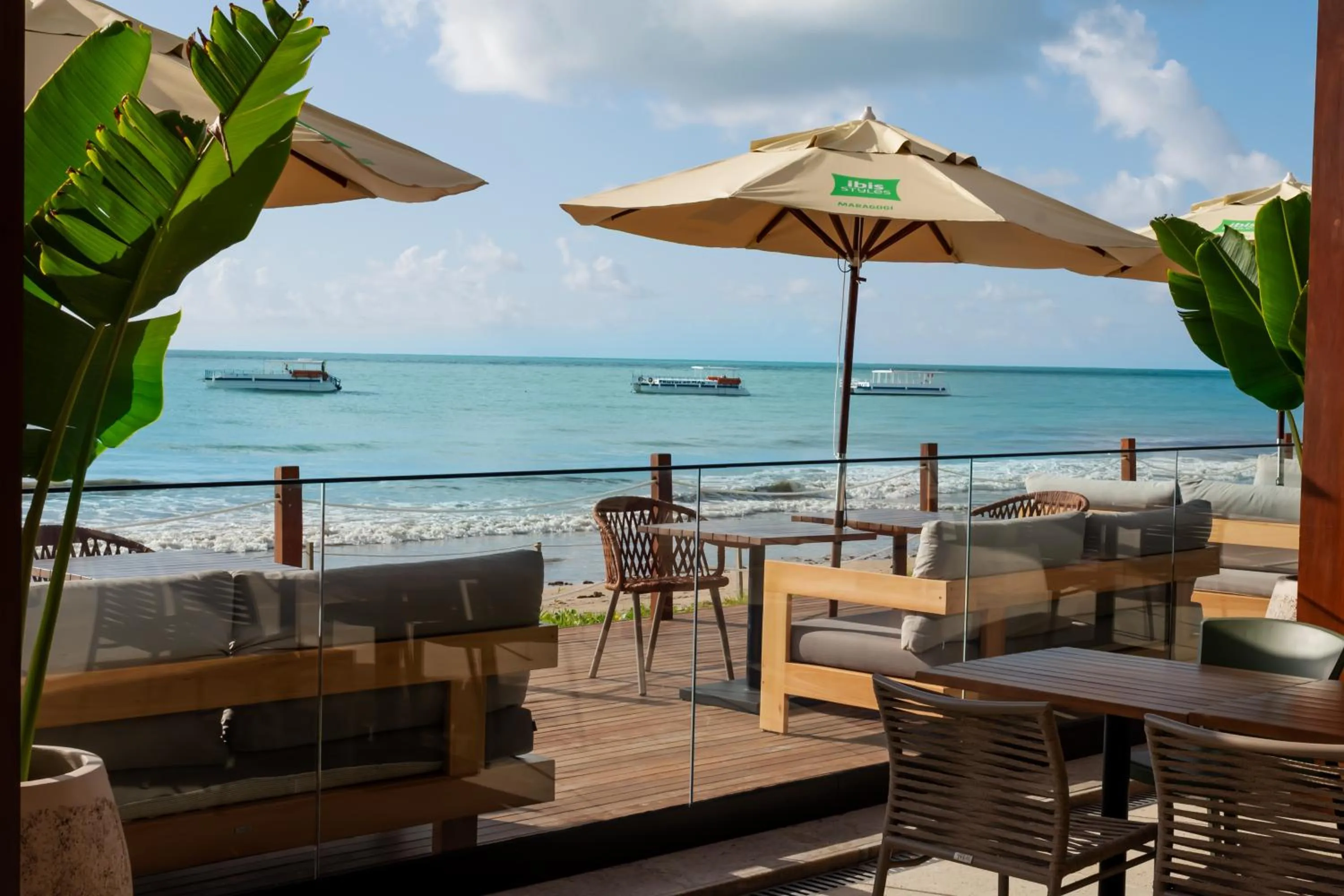 Sea view in Ibis Styles Maragogi - O primeiro Ibis Styles pé na areia do Brasil