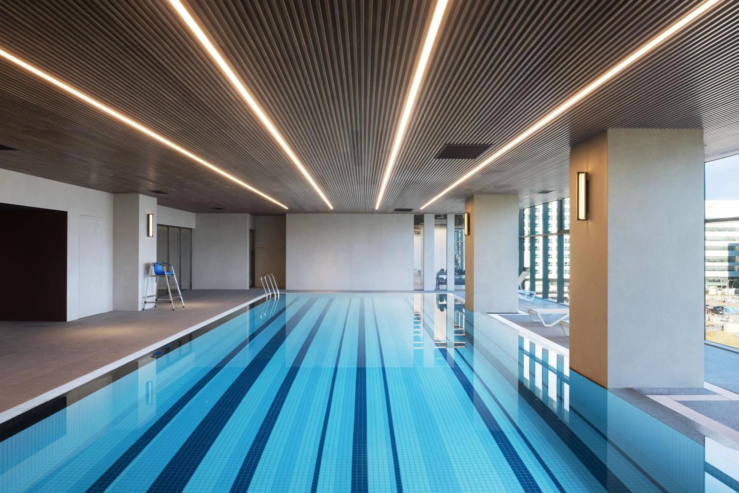 Swimming pool in Mercure Ambassador Seoul Magok