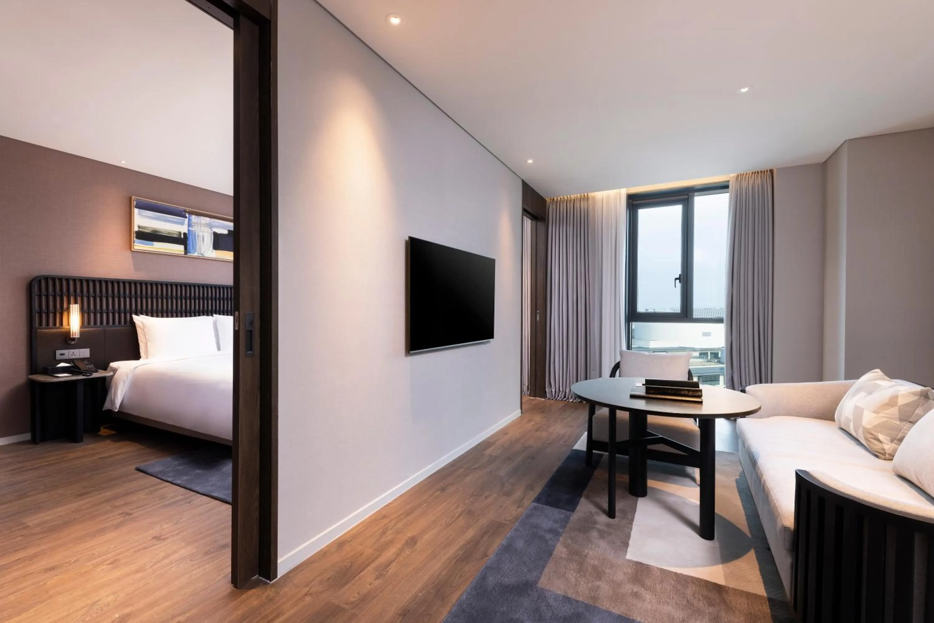 Living room, Bed in Mercure Ambassador Seoul Magok