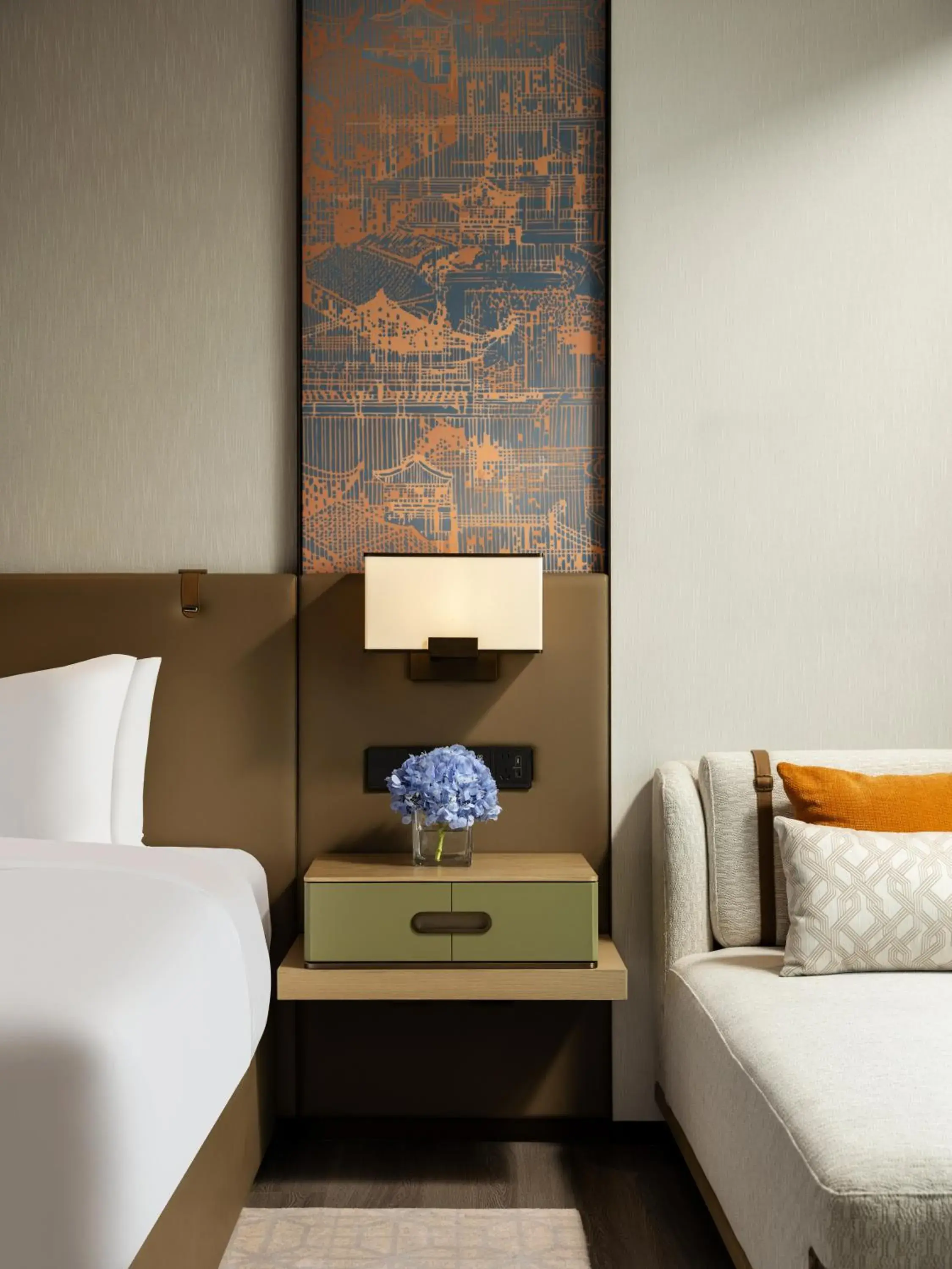 Bed in Grand Mercure Changzhou Luoxi Bed in Grand Mercure Changzhou Luoxi