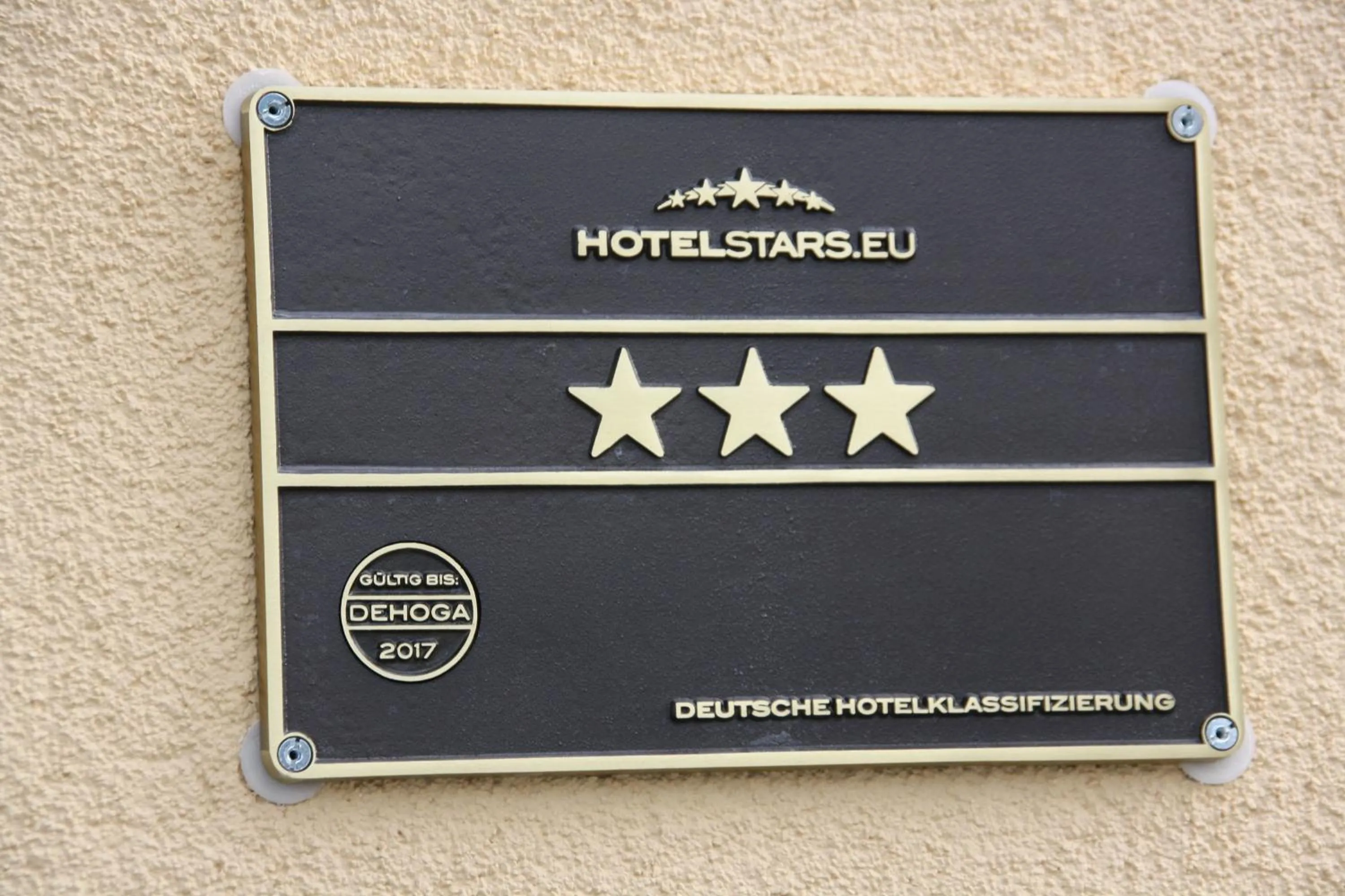 Certificate/Award in Hotel Platinium