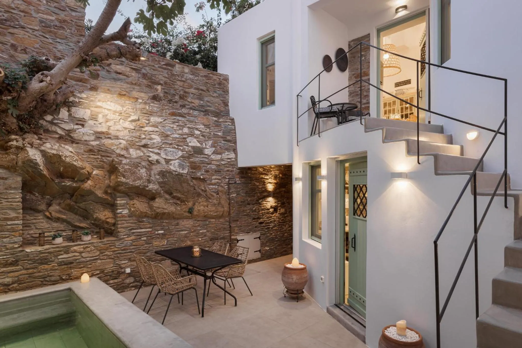 Property building in Porto Sereno Andros Suites
