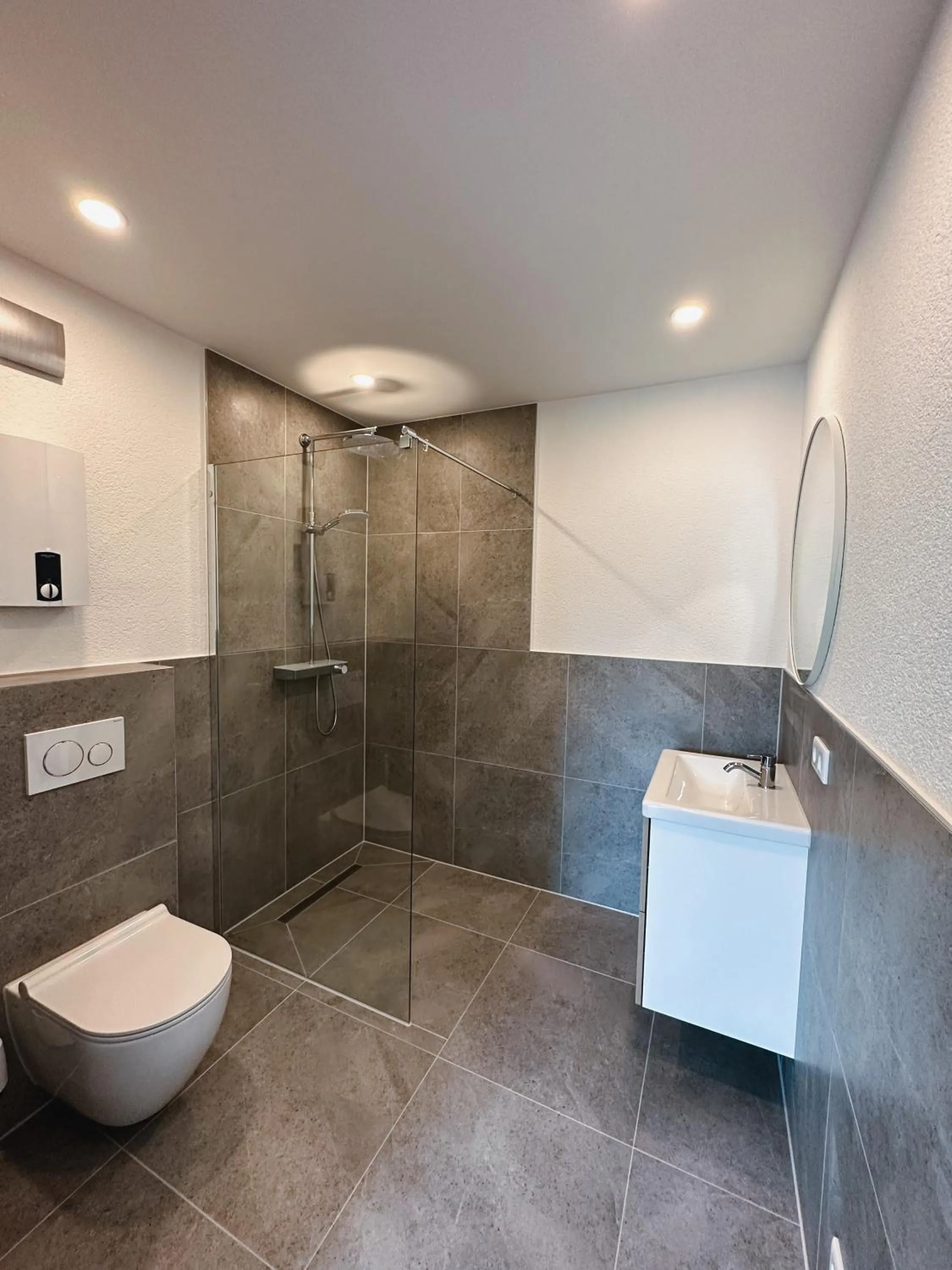 Shower in Hotel Traube Rheinhessen