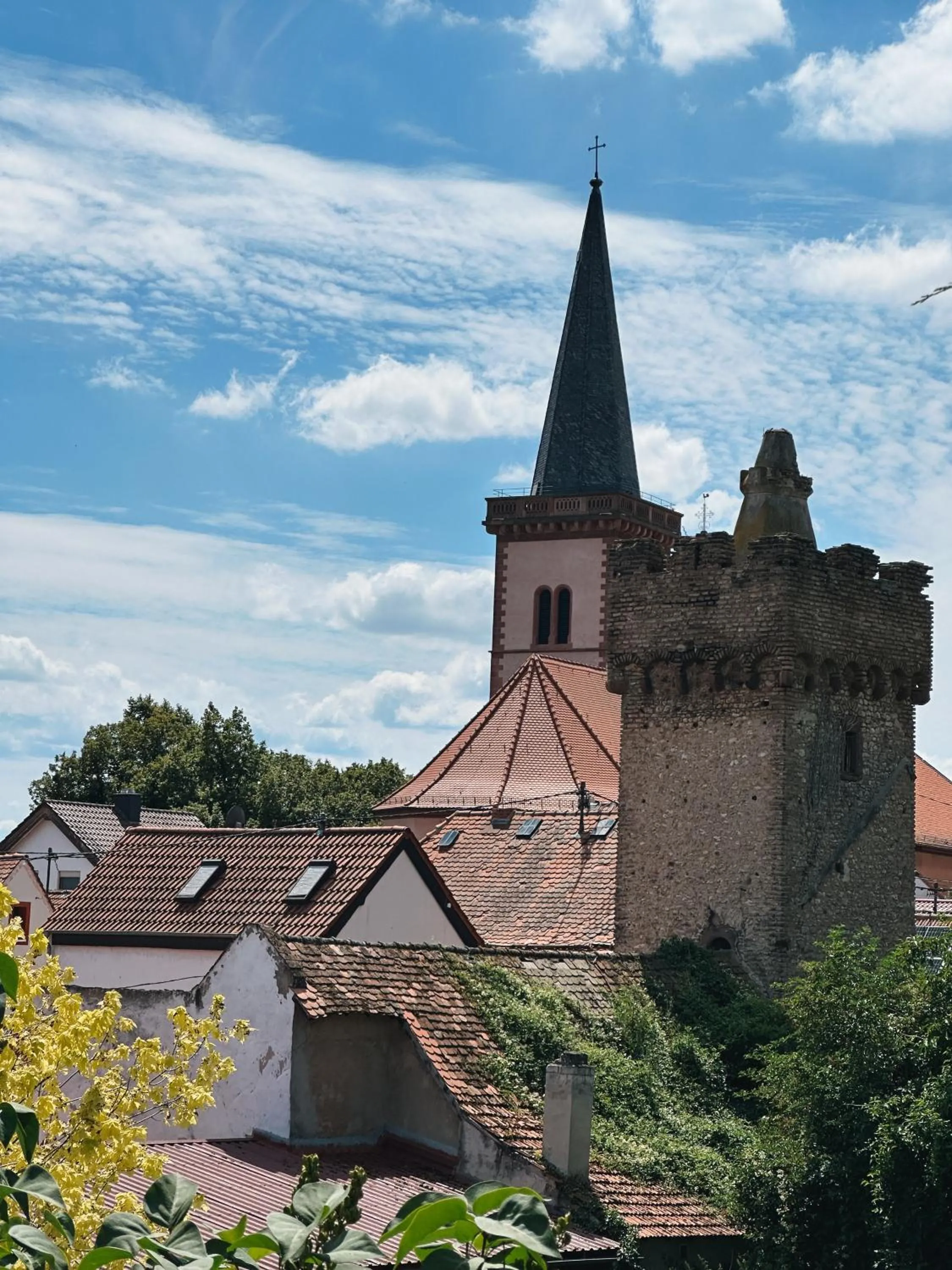 Nearby landmark in Hotel Traube Rheinhessen