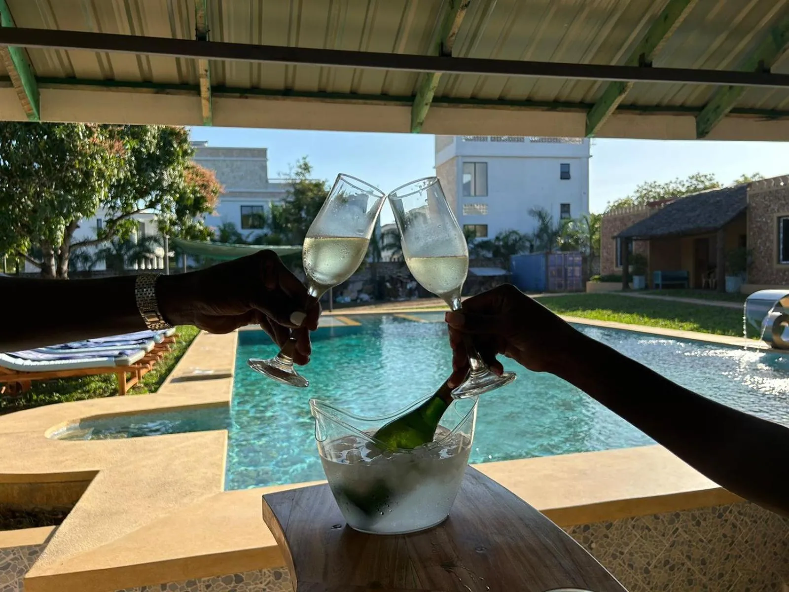 Swimming pool in Babylon Gardens Diani