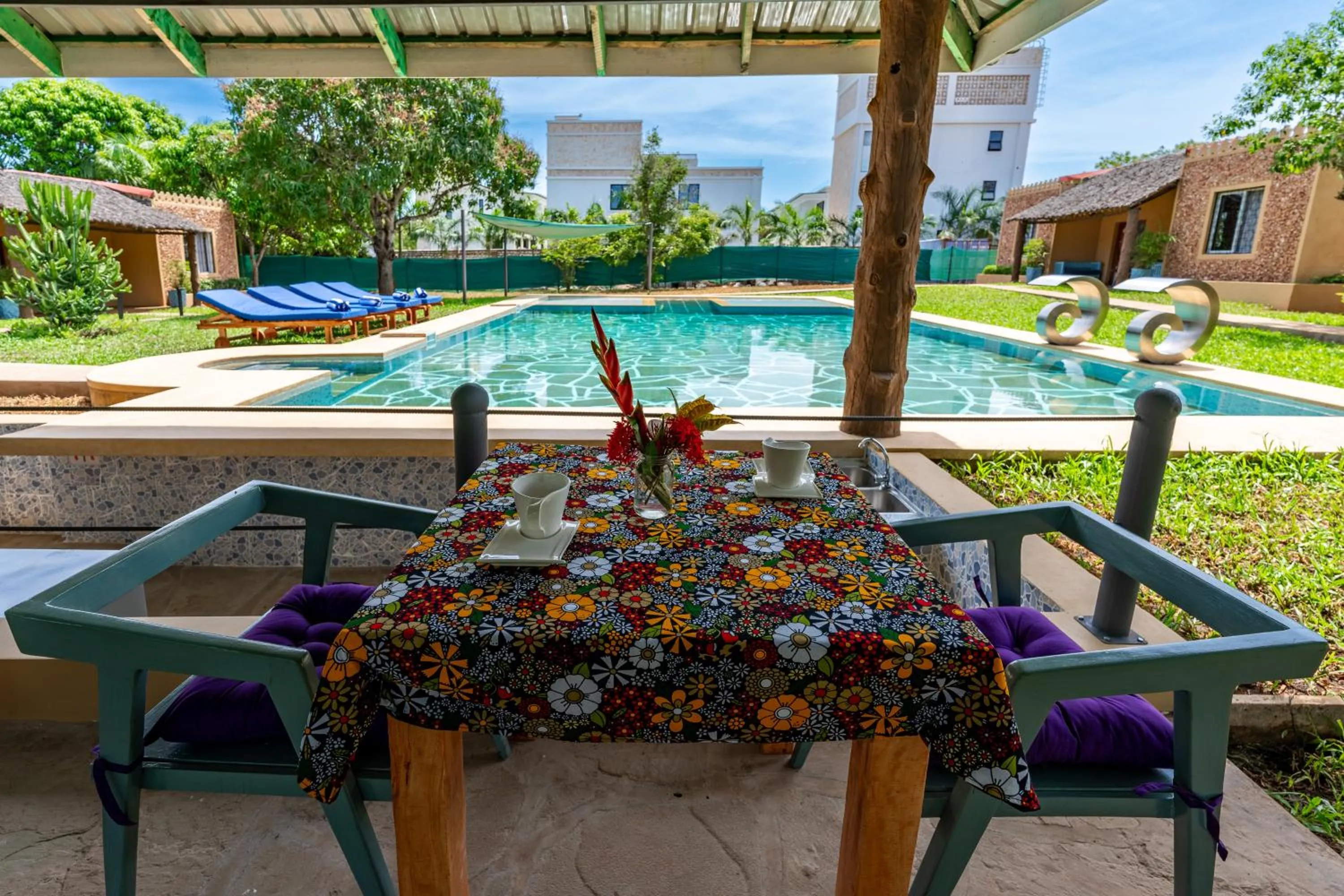 Breakfast in Babylon Gardens Diani