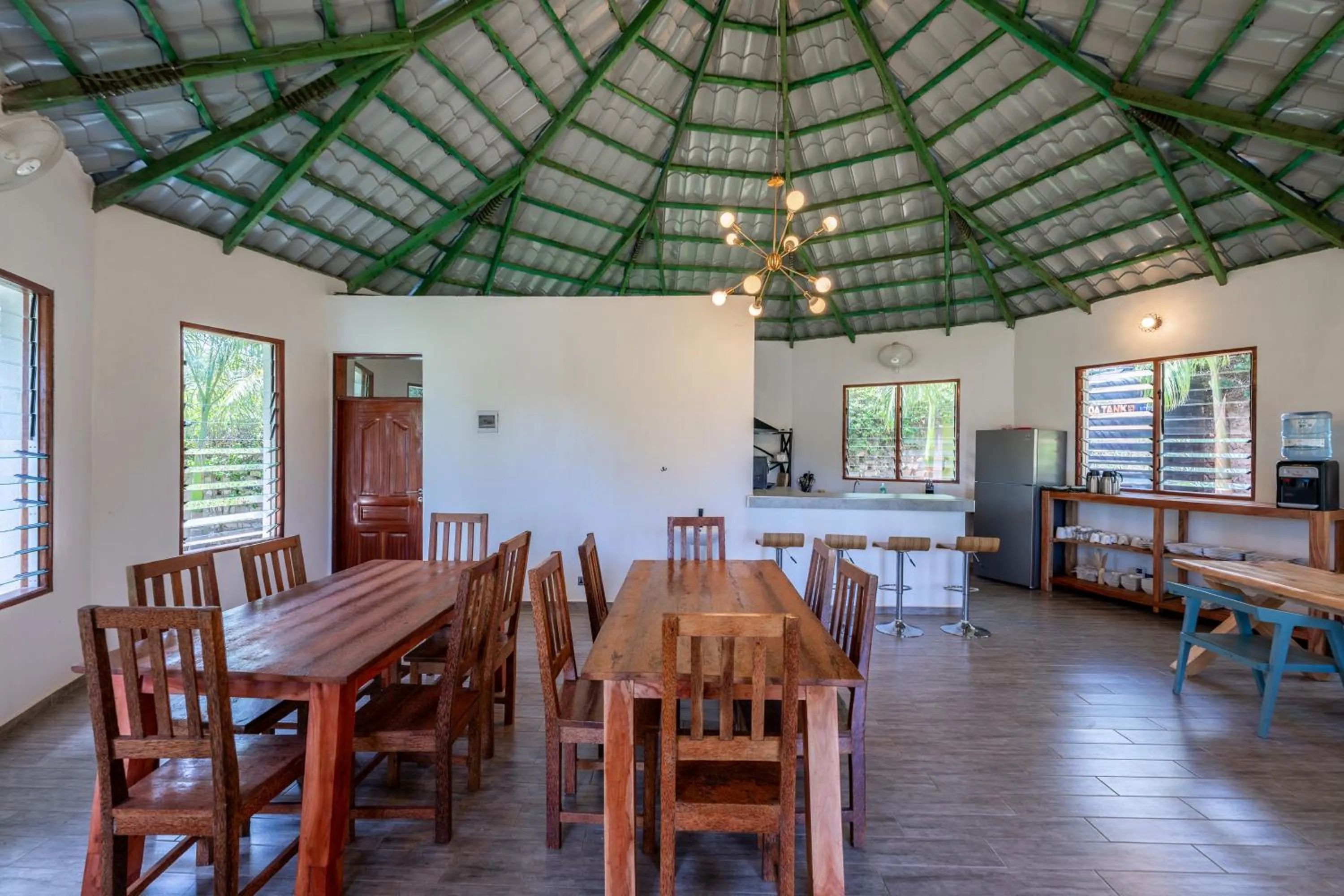 Dining area in Babylon Gardens Diani