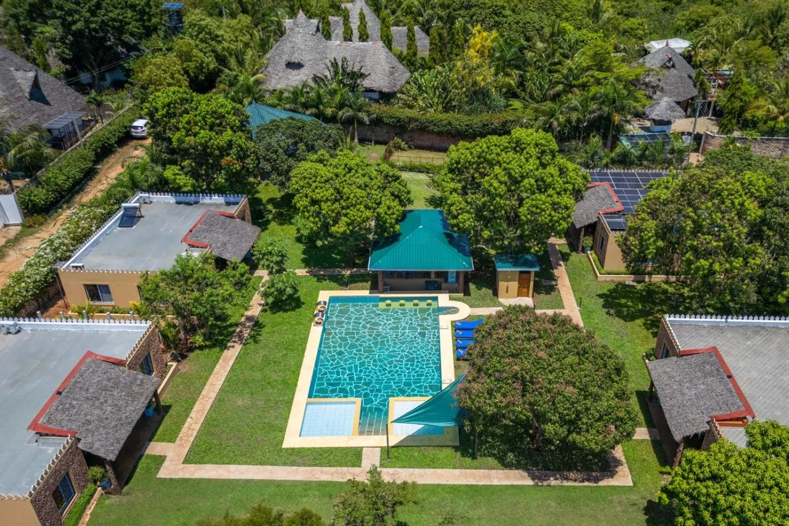 Bird's eye view in Babylon Gardens Diani