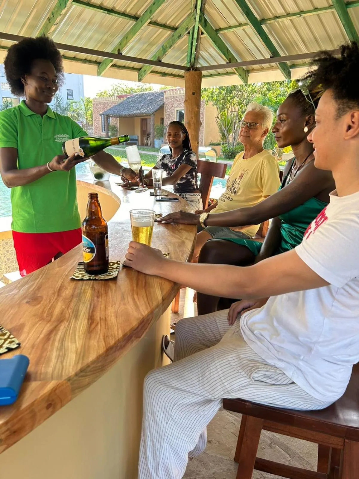 Lounge or bar in Babylon Gardens Diani