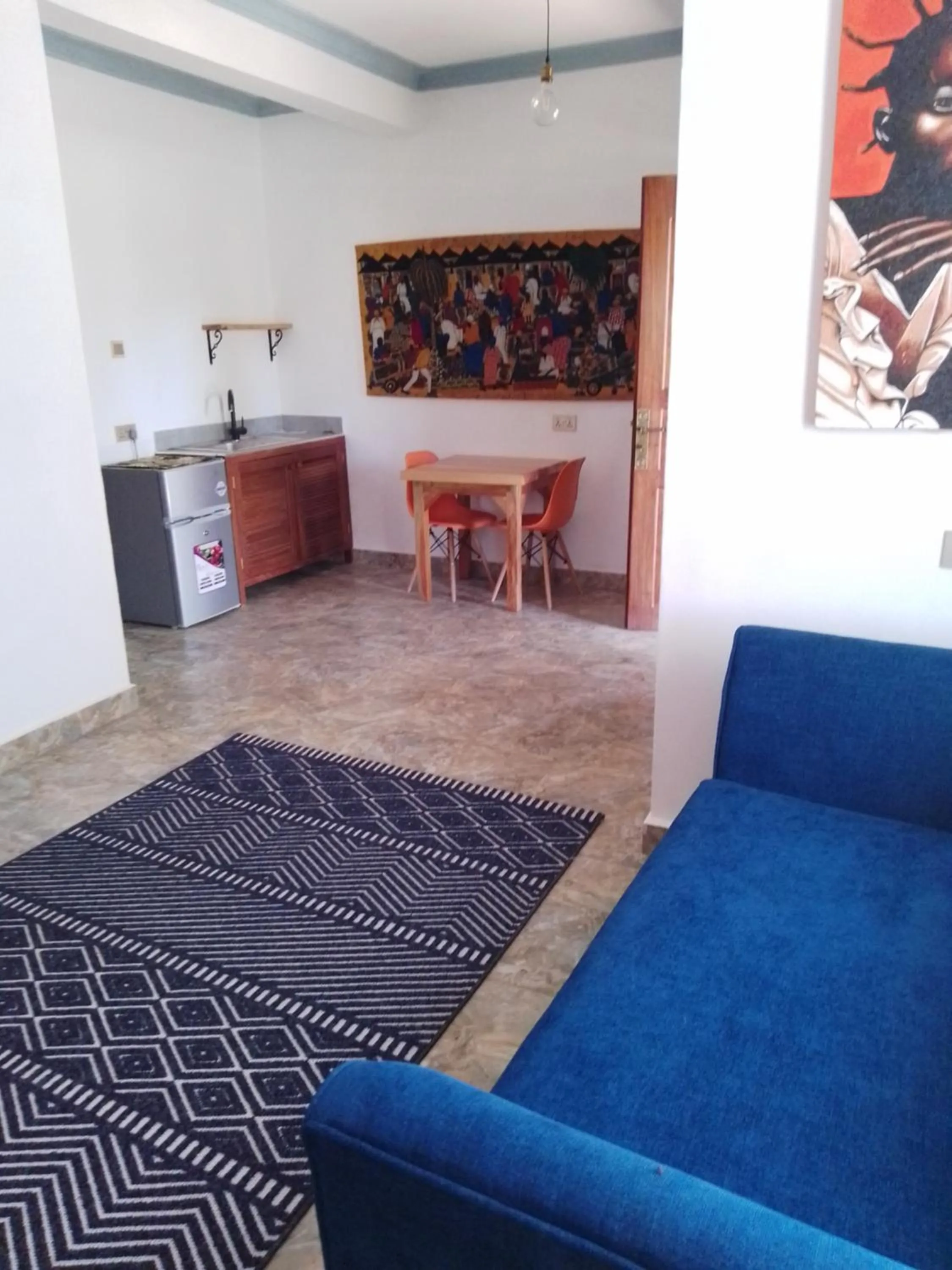 Living room in Babylon Gardens Diani