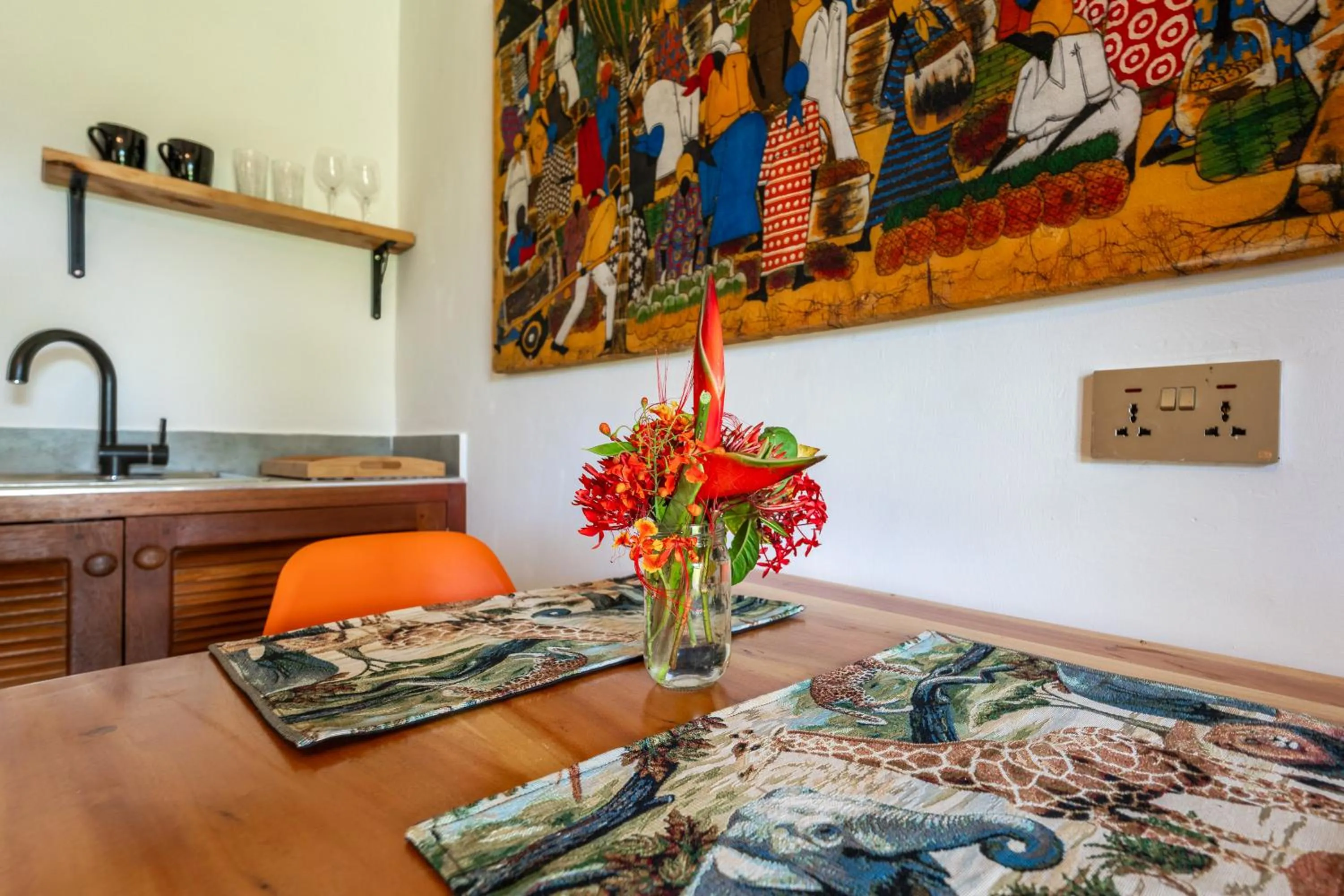 Kitchen or kitchenette in Babylon Gardens Diani